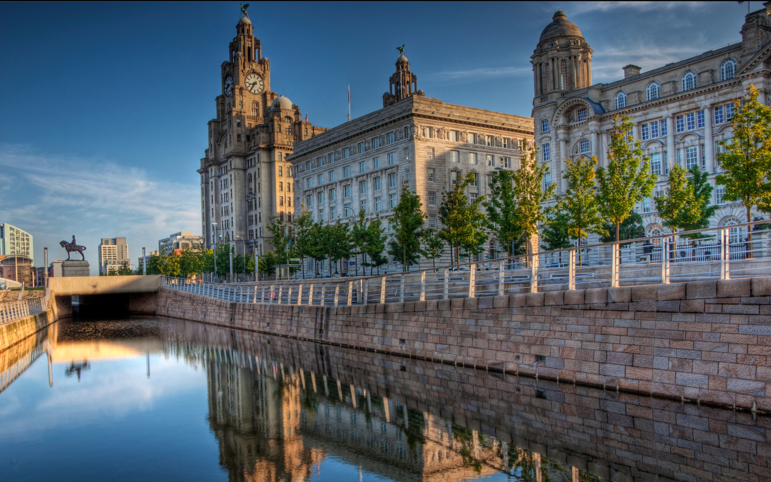 Liverpool is situated in north west england