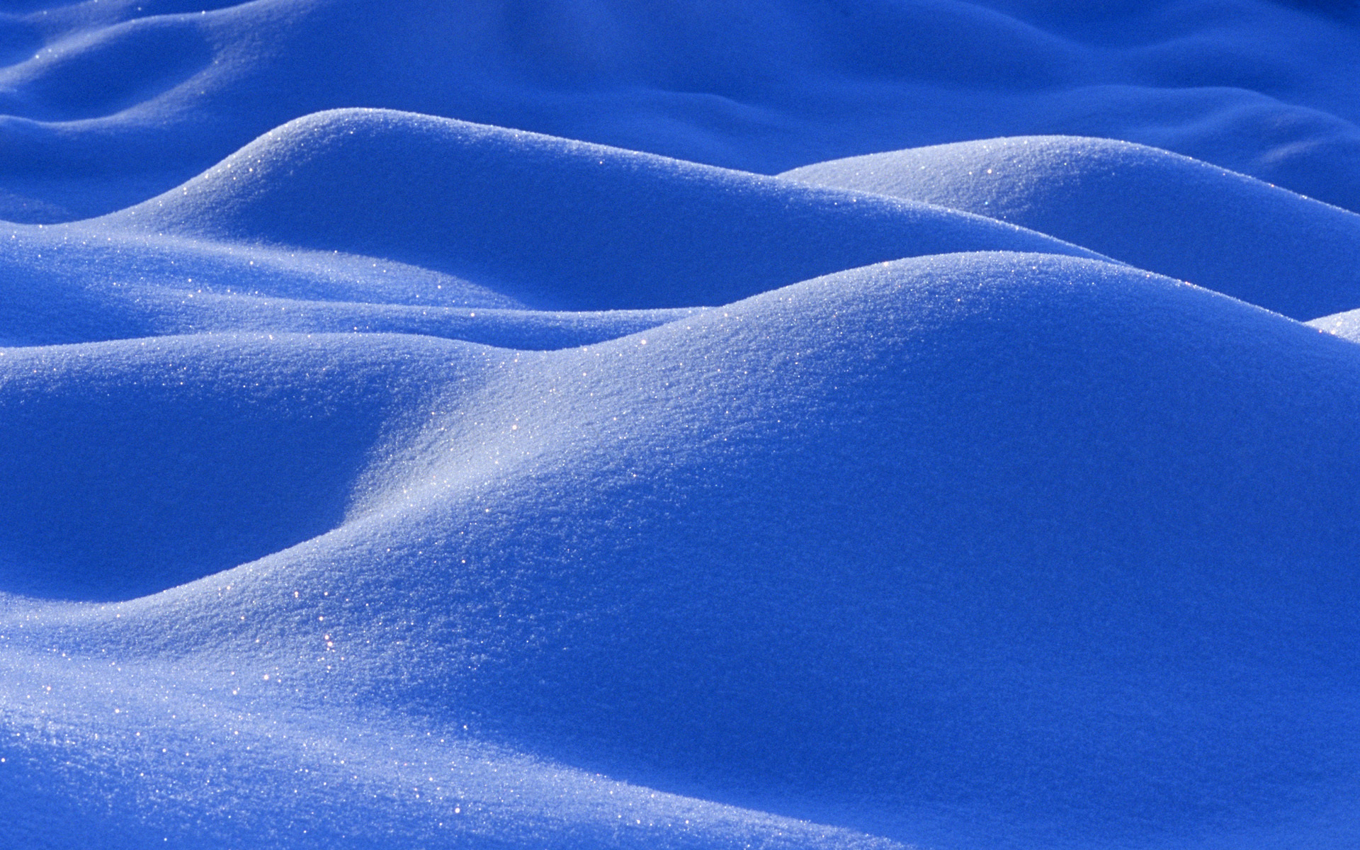 21444 Hintergrundbild herunterladen landschaft, winter, schnee, blau - Bildschirmschoner und Bilder kostenlos