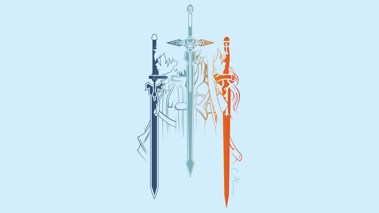 Sword Art online мечи
