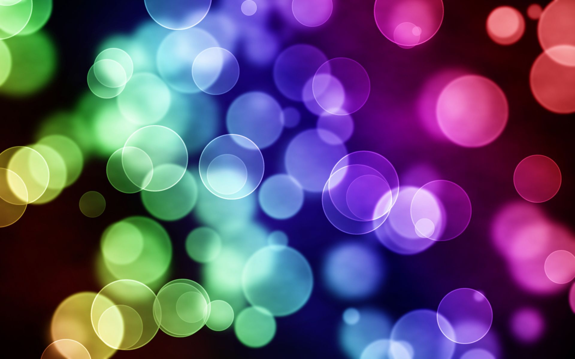 colorful, gradient, colors, artistic, bubble, circle, rainbow phone background
