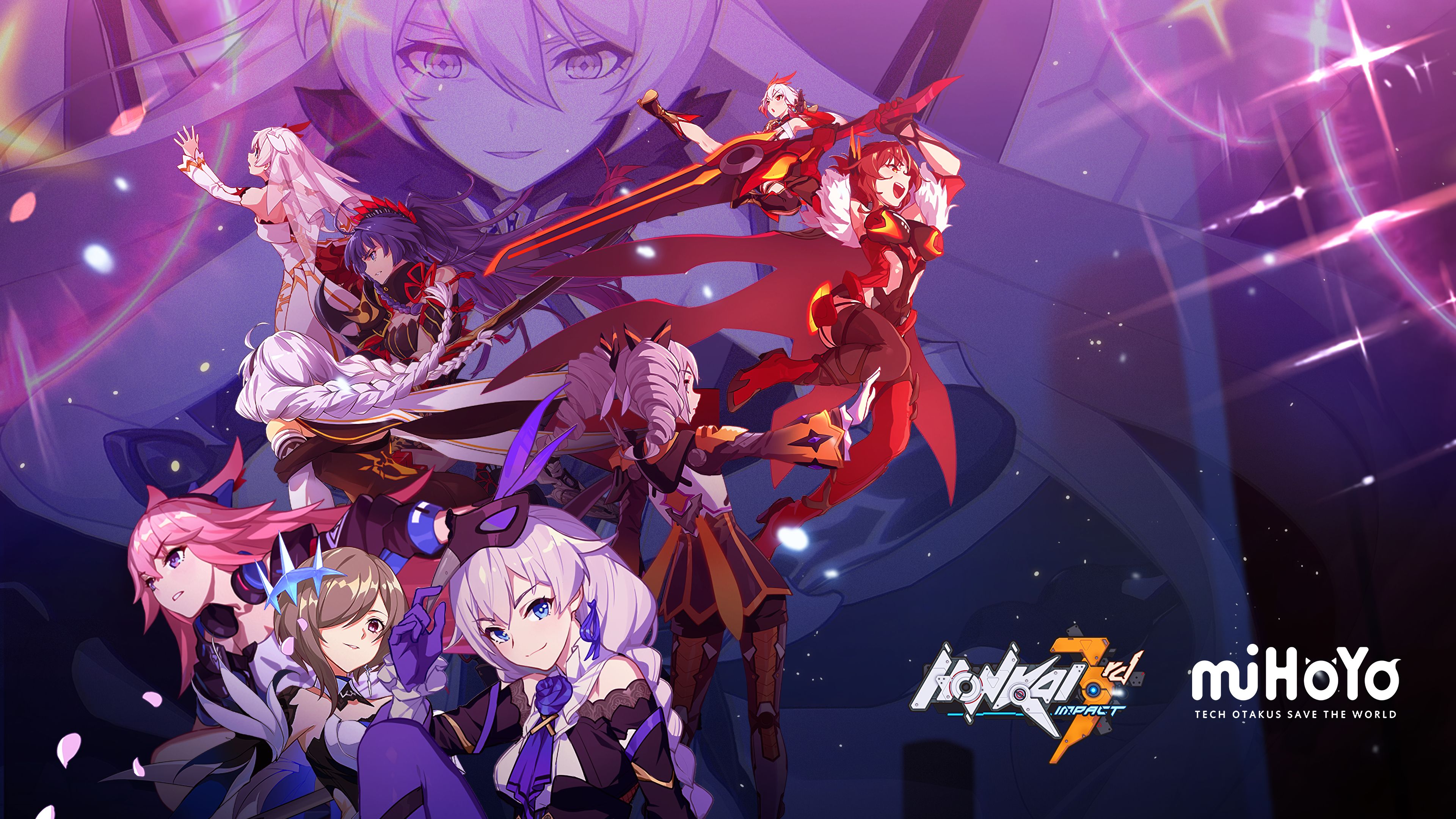 Fondo De Pantalla De Escritorio Hd Videojuego Bronya Zaychik Kiana Kaslana Honkai Impact 3rd