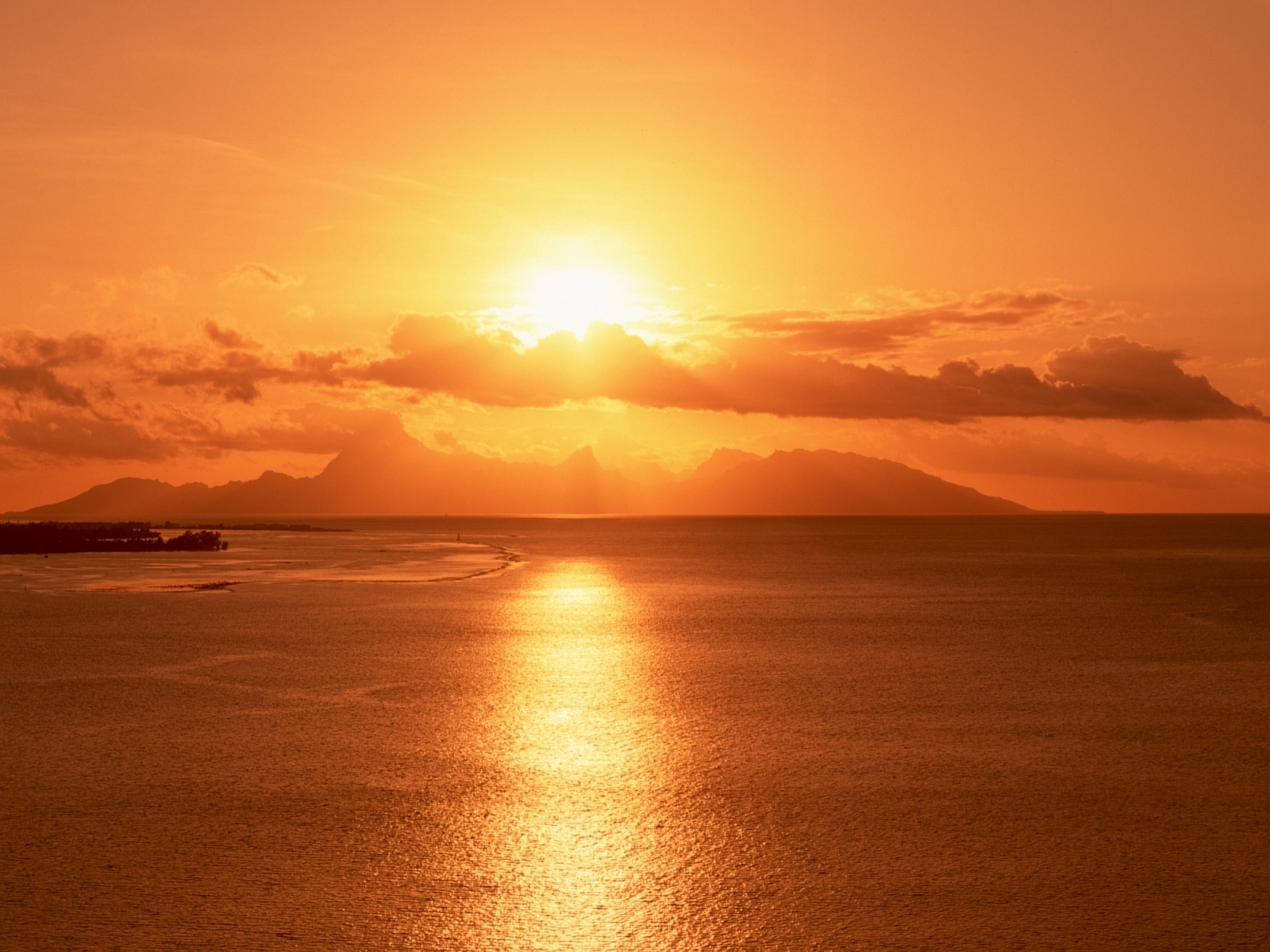 Laden Sie das Sunset, Landschaft, Wasser, Sky, Sea, Sun-Bild kostenlos auf Ihren PC-Desktop herunter