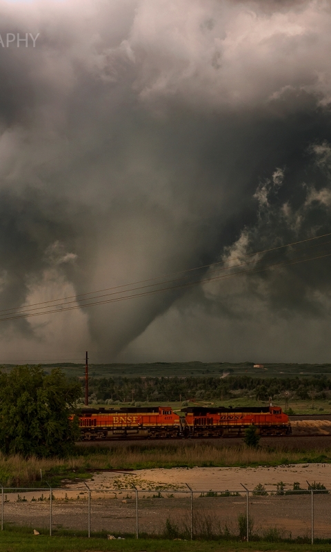 1215785 descargar fondo de pantalla tierra/naturaleza, tornado, tormenta, tren, texas, ferrocarril, vía férrea: protectores de pantalla e imágenes gratis