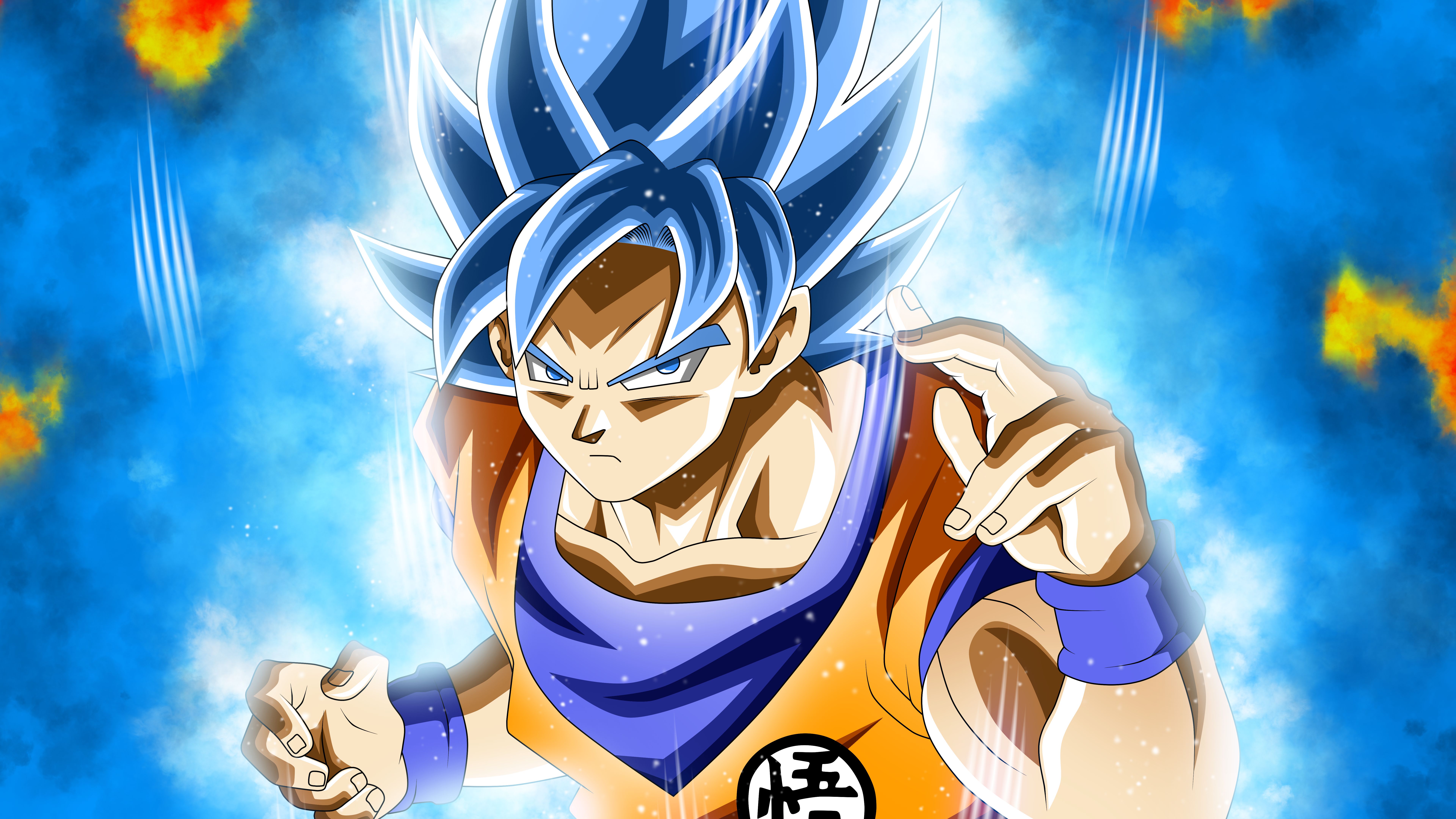 Goku super Saiyan Blue
