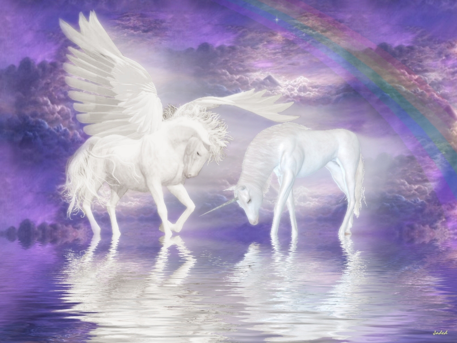 unicorn, fantasy, fantasy animals