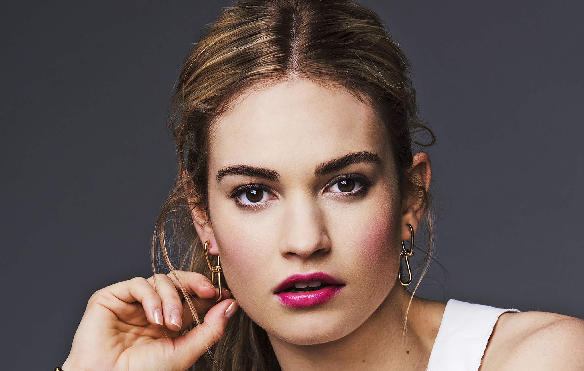 Lily James 2010