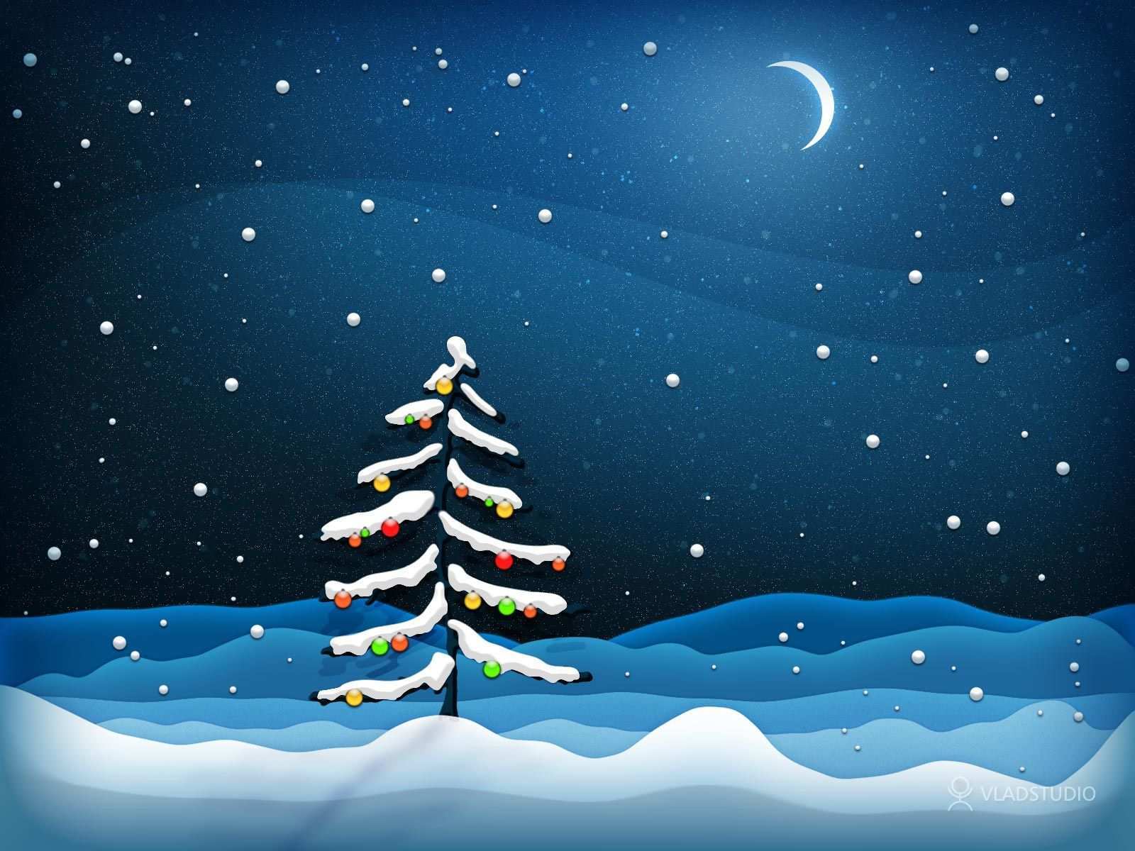 christmas, xmas, holidays, winter, new year, fir-trees, pictures, blue for android