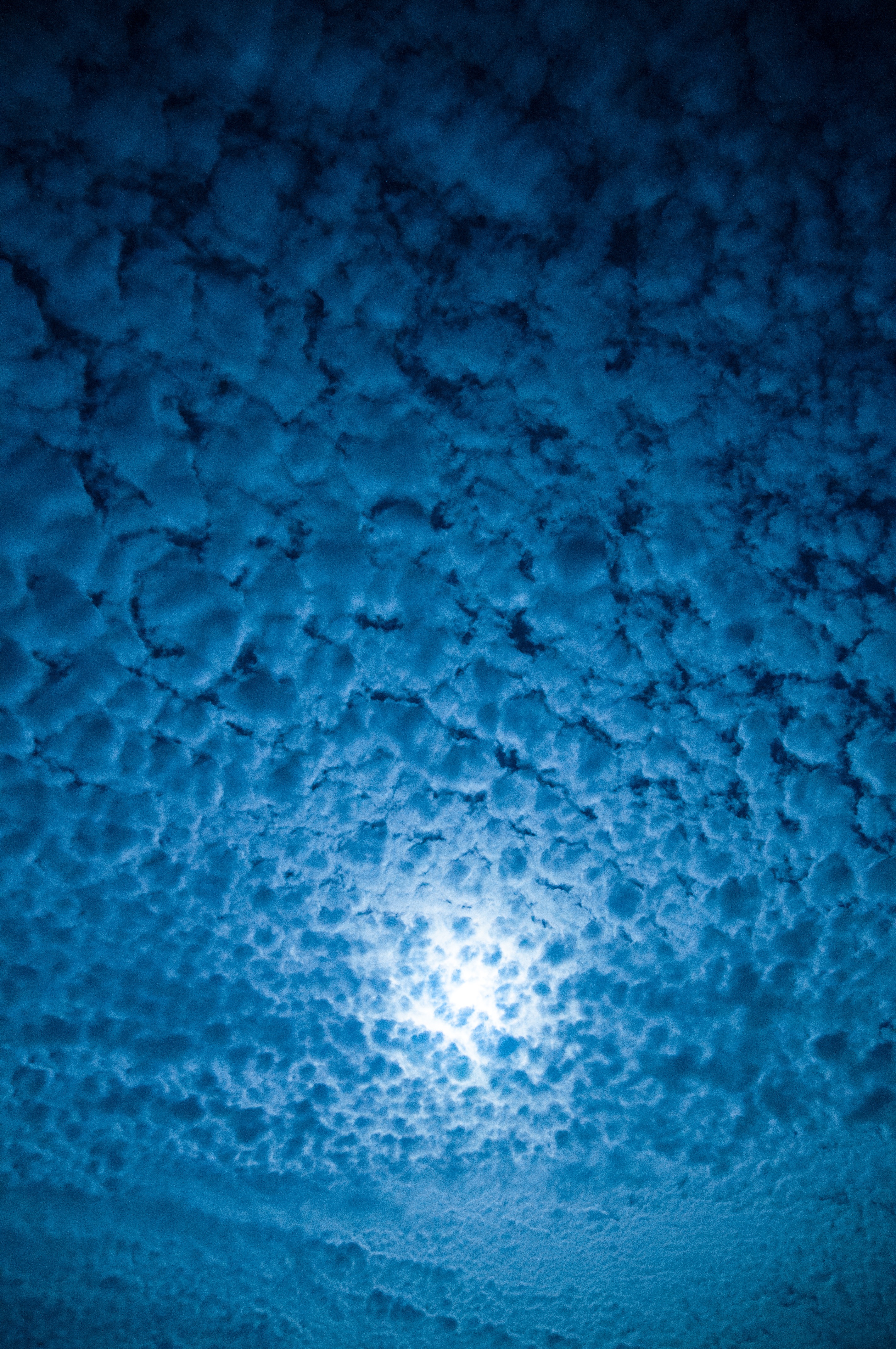 sky, clouds, porous, nature, moon cellphone
