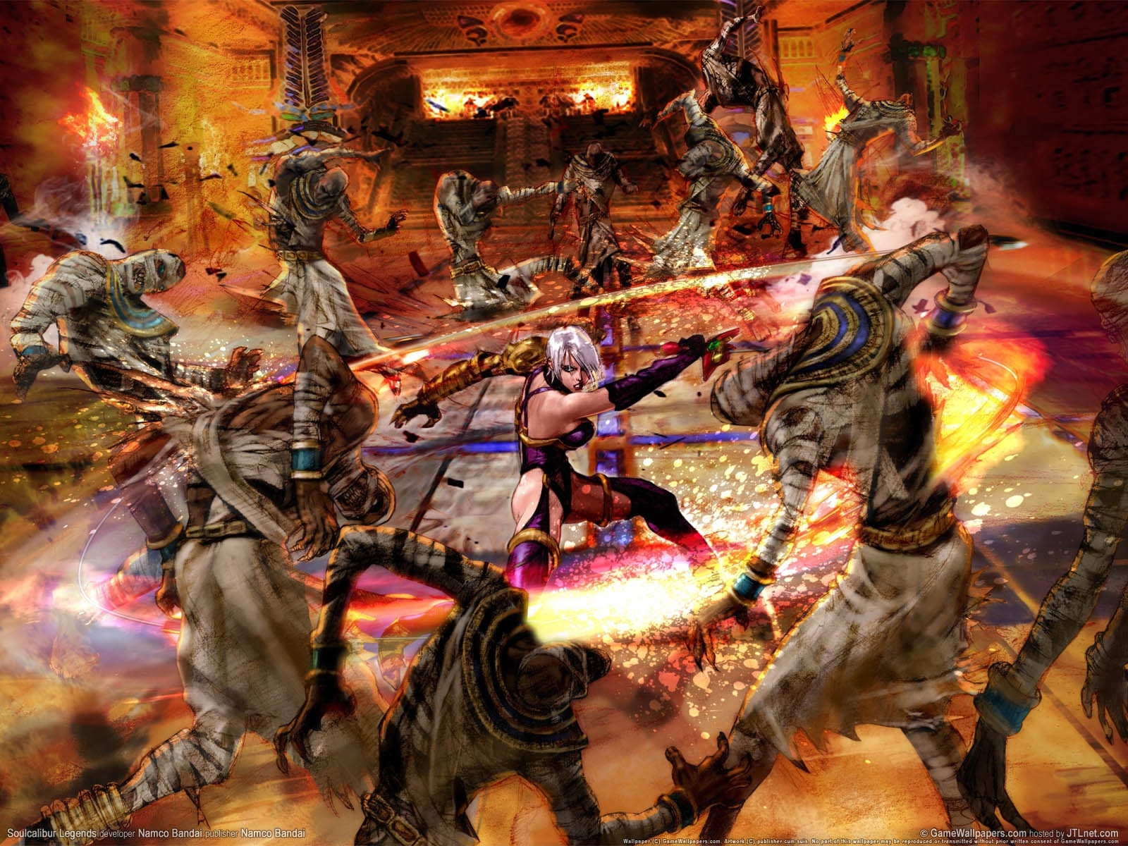 Laden Sie das Spiele, Kunst, Soulcalibur Legends-Bild kostenlos auf Ihren PC-Desktop herunter
