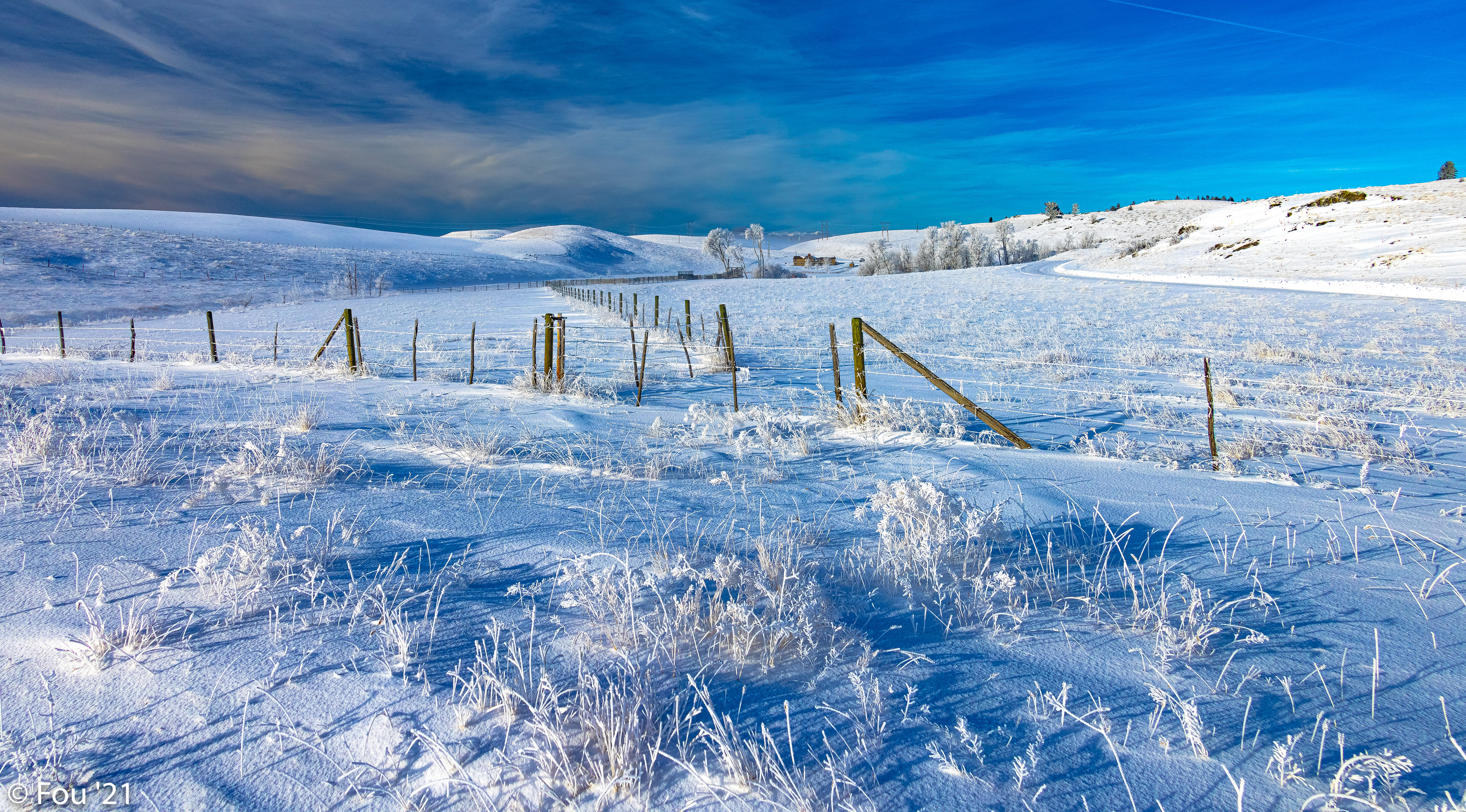 hills, winter, snow, nature HD Phone wallpaper