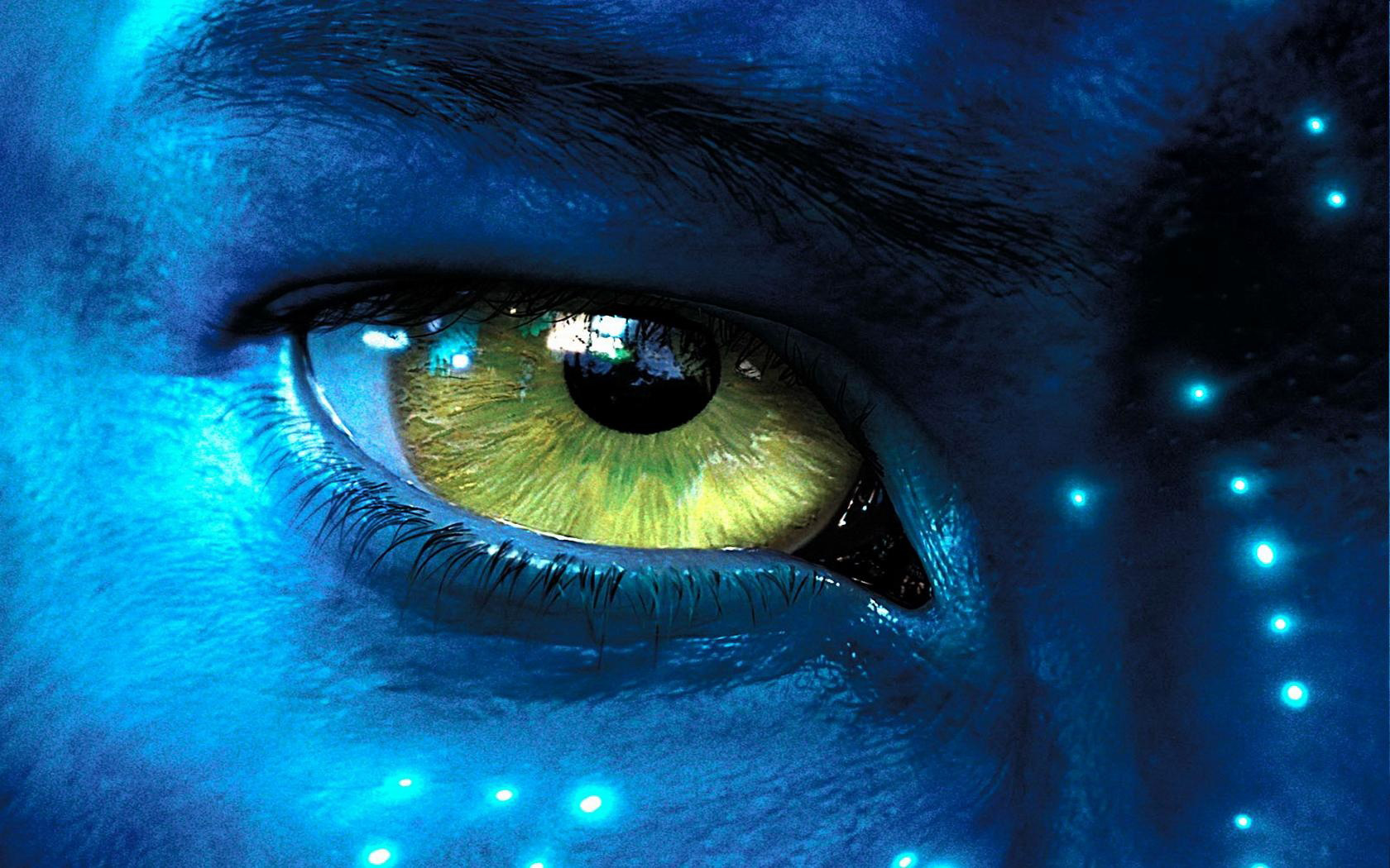 movie, avatar, jake sully, green eyes cell phone wallpapers