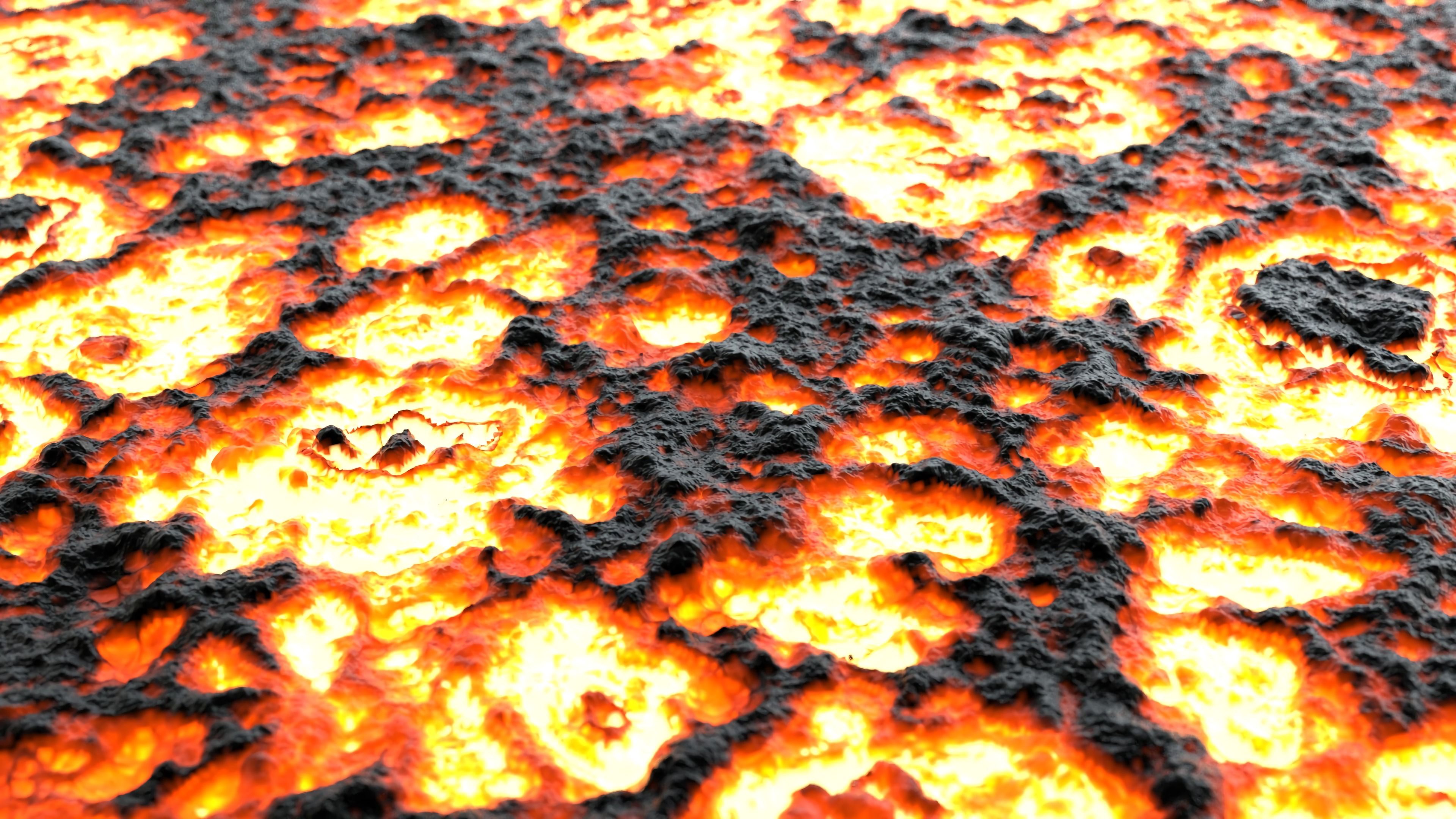 Widescreen image textures, fiery, surface, texture