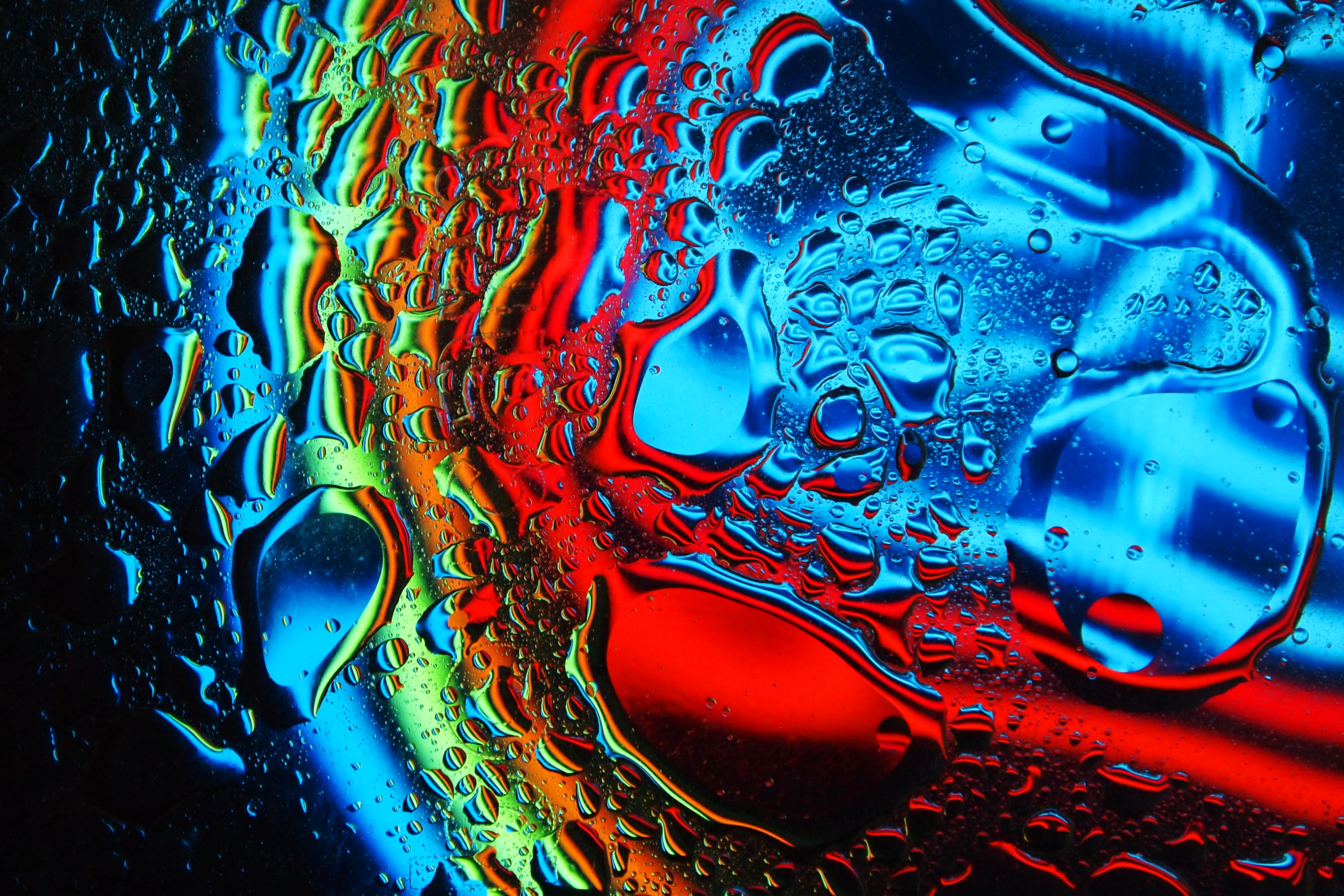 Latest Mobile Wallpaper wet, abstract, smooth, multicolored