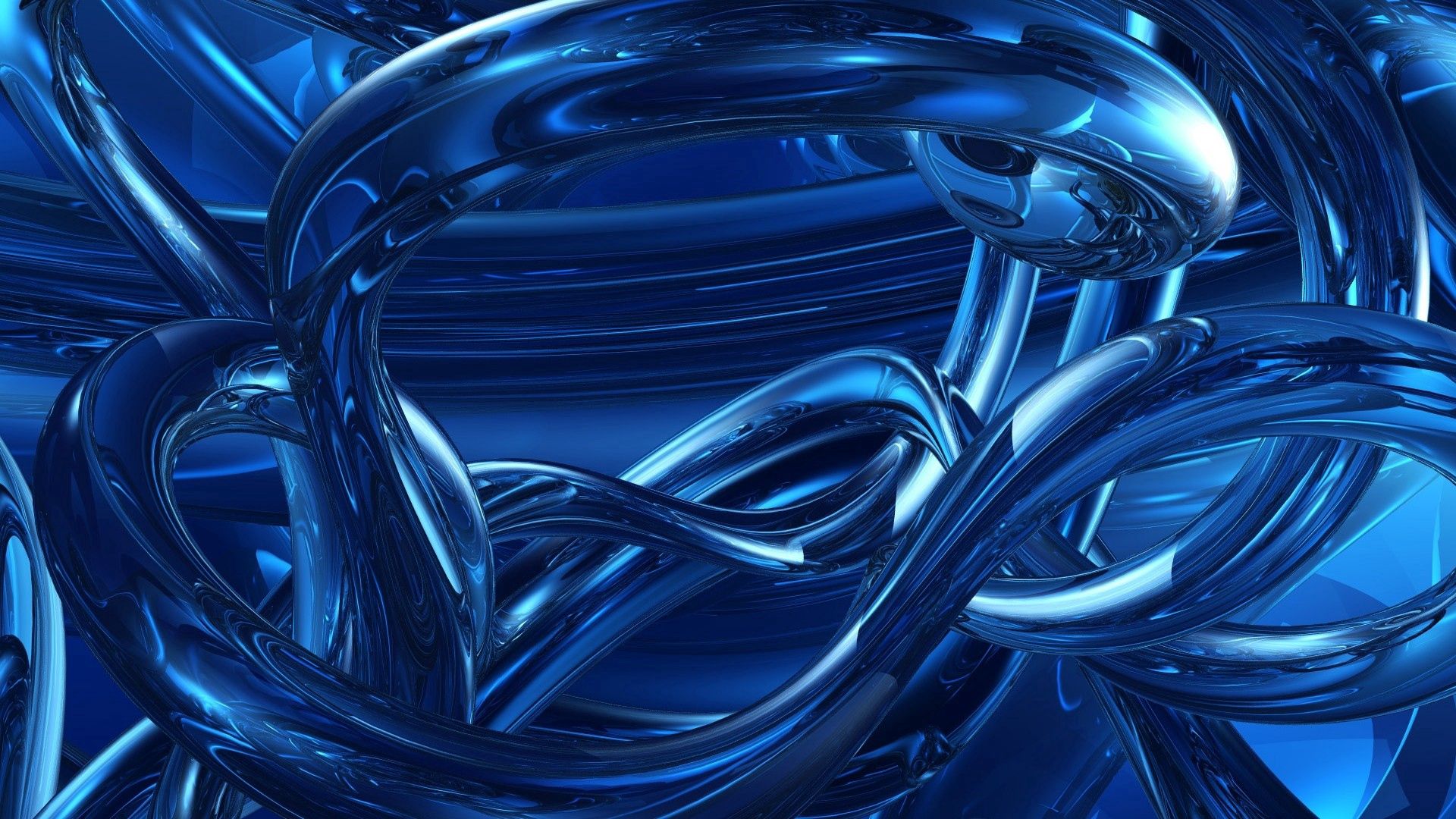 85801 Hintergrundbild herunterladen abstrakt, blau, scheinen, brillanz, form, formen, tiefe, die tiefe, verzweigt, branchy - Bildschirmschoner und Bilder kostenlos