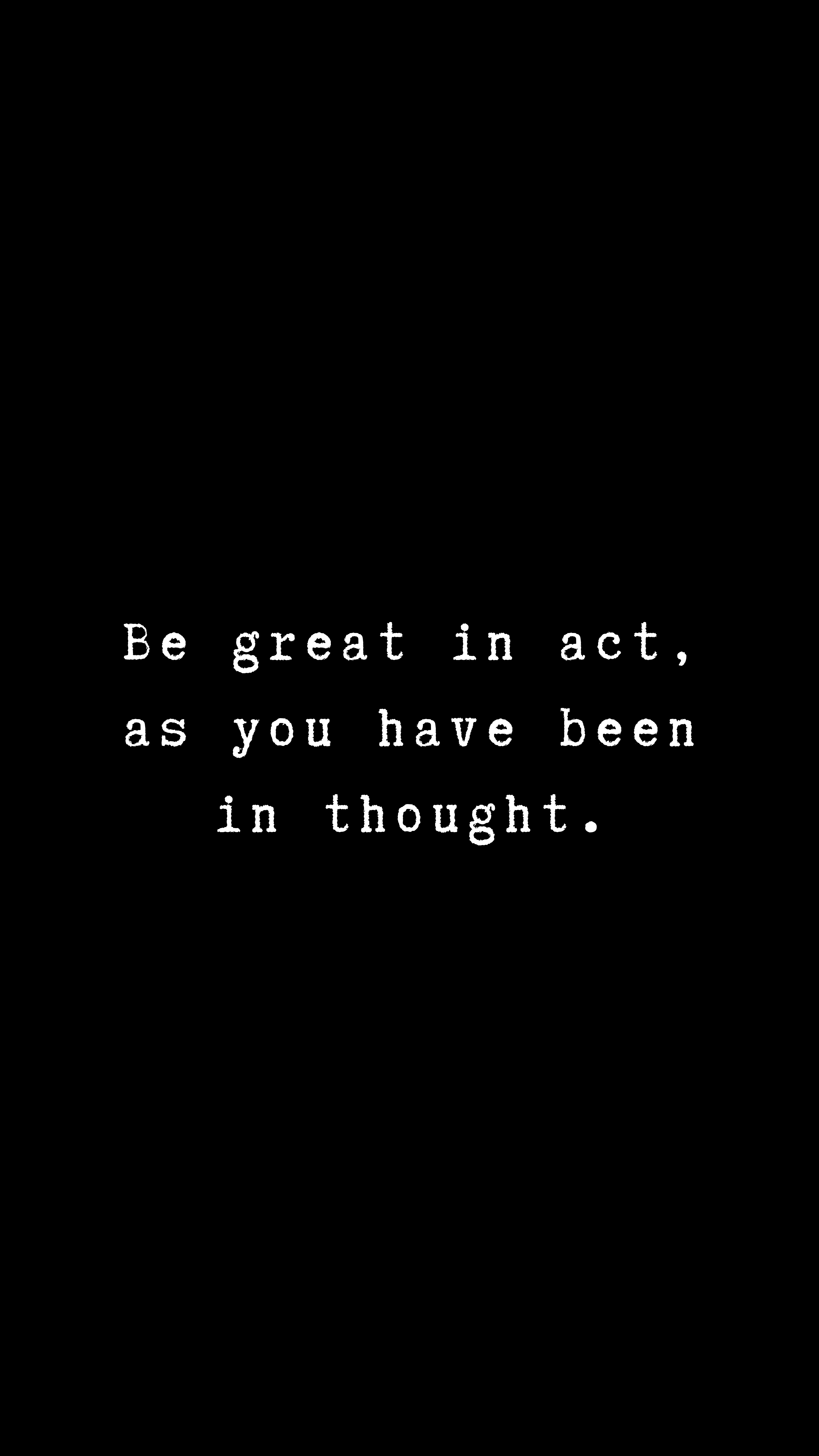 thoughts, motivation, words, act HD Phone wallpaper