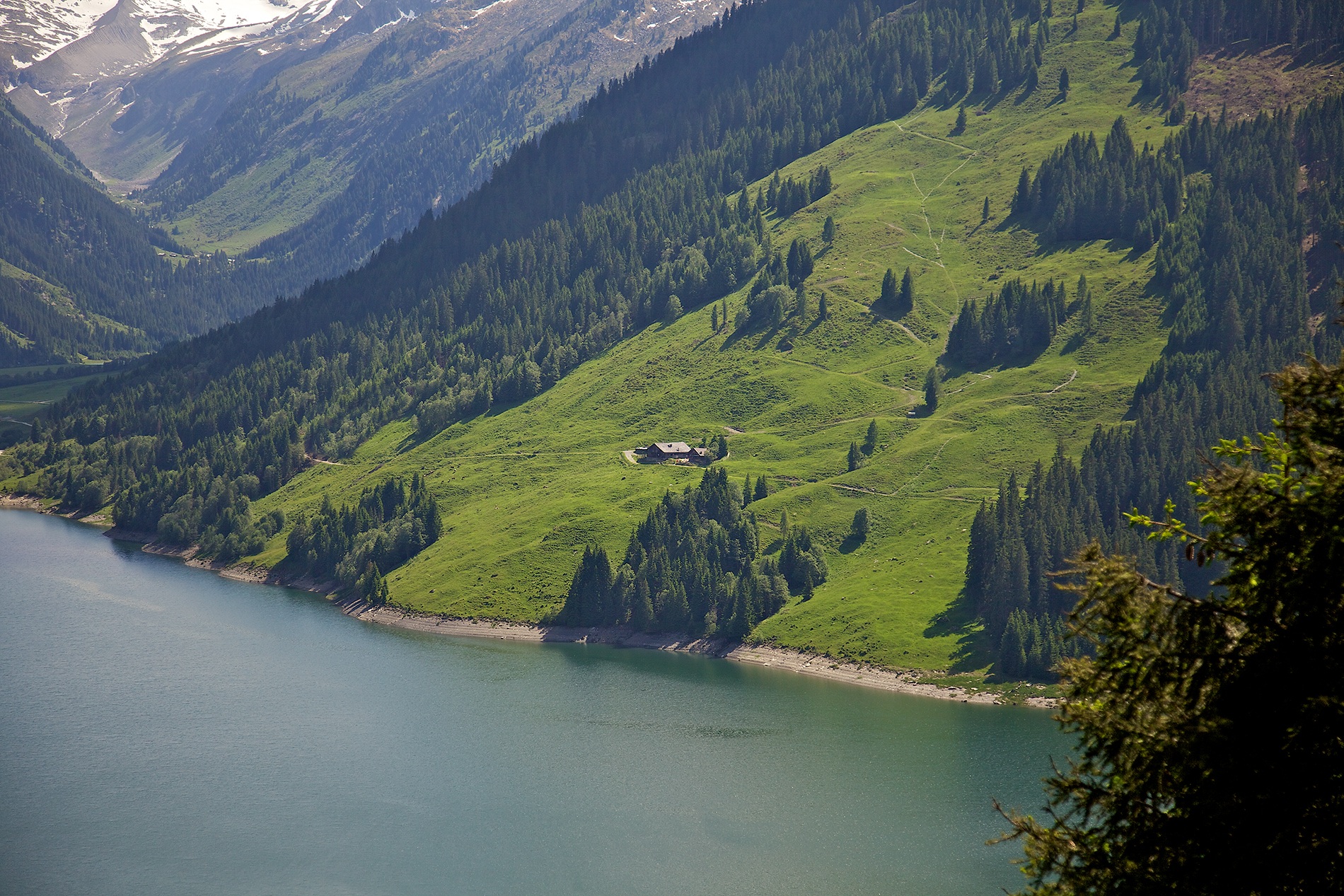 nature, lake, beautiful landscape, mountains Hd 1080p Mobile