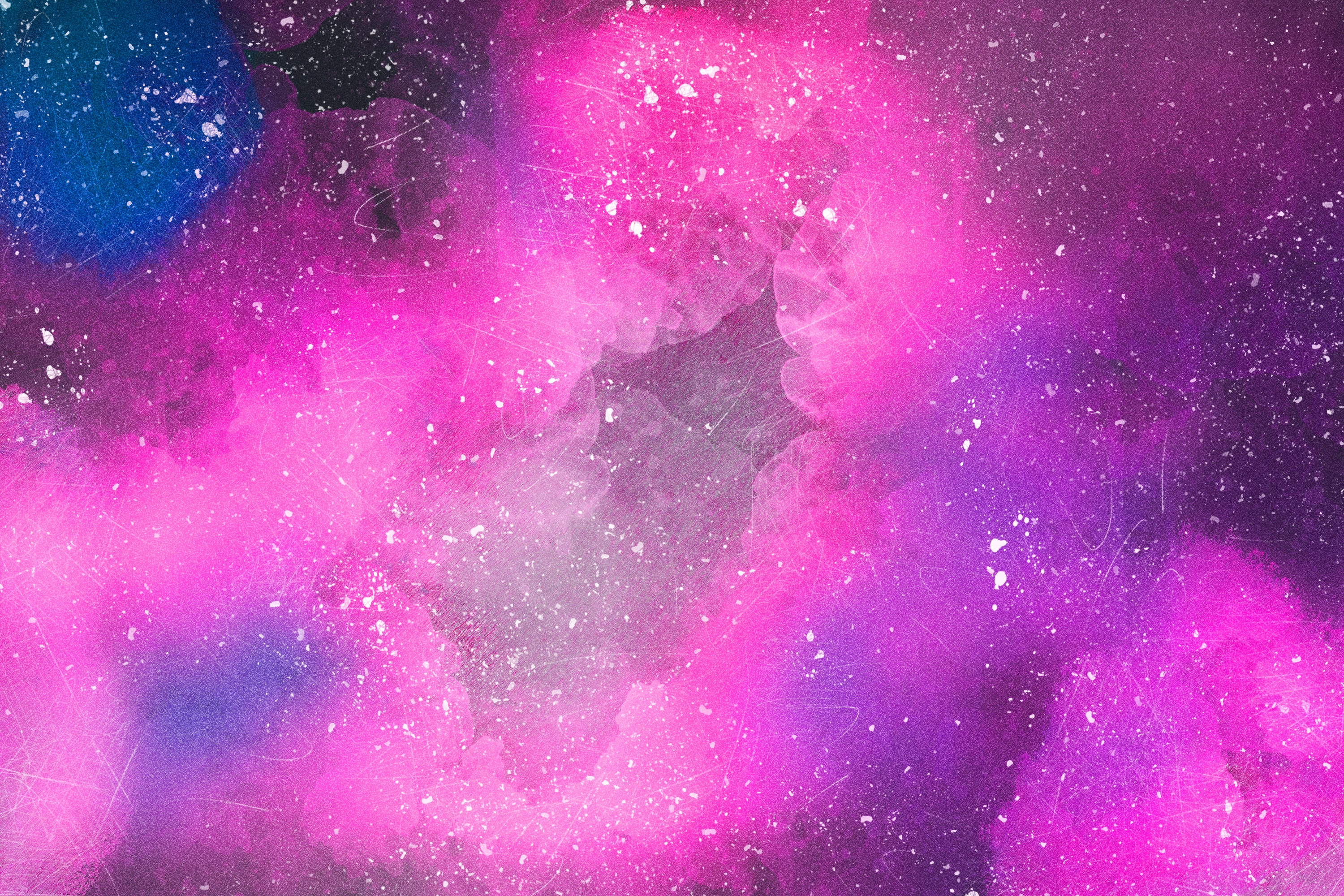watercolor, pink, abstract, stains, spots for android