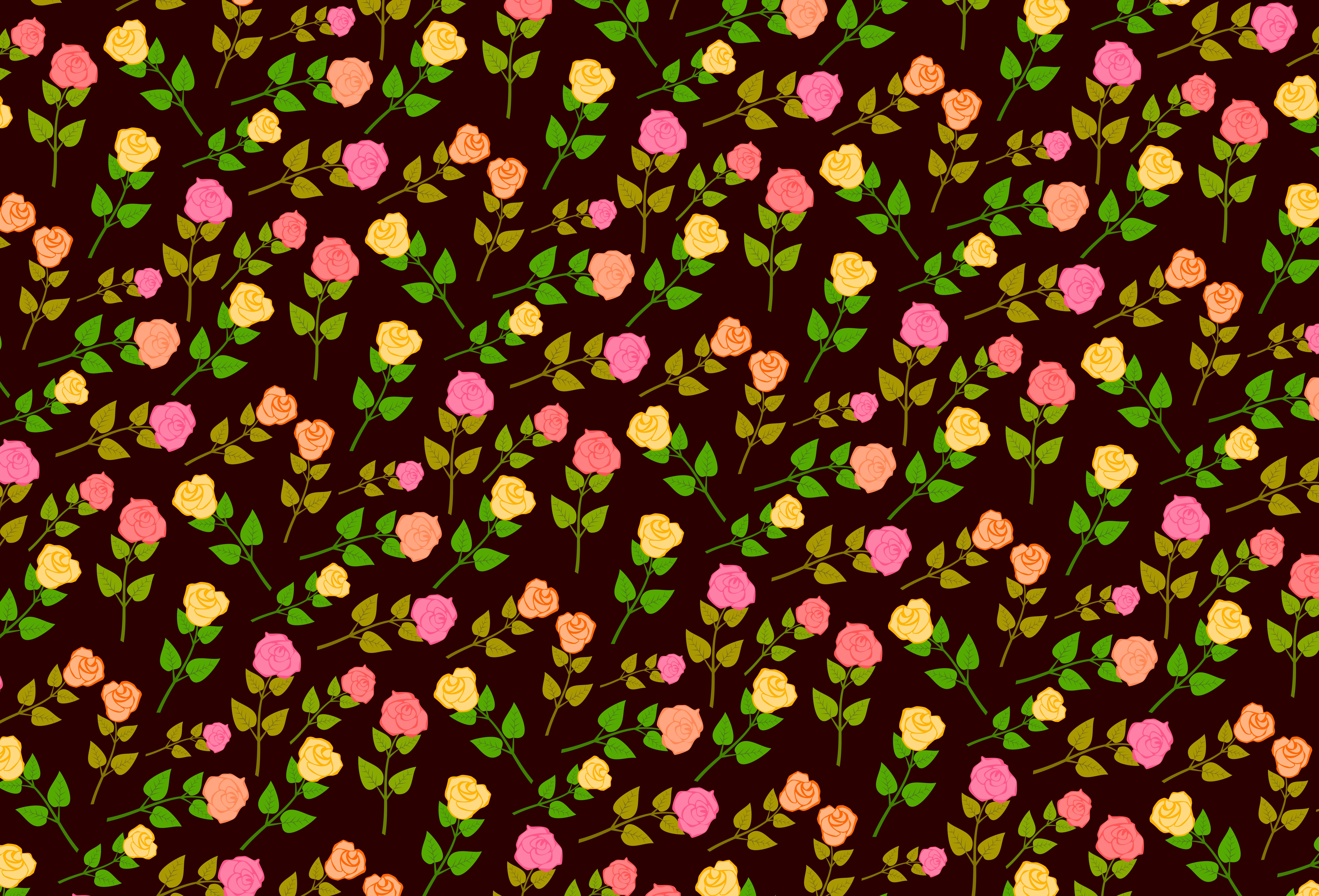 roses, flowers, vector download HD wallpaper