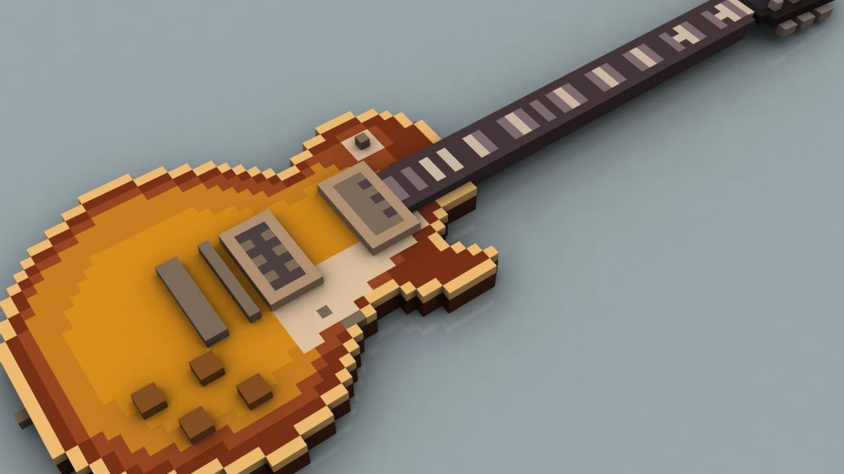 Лего гитара