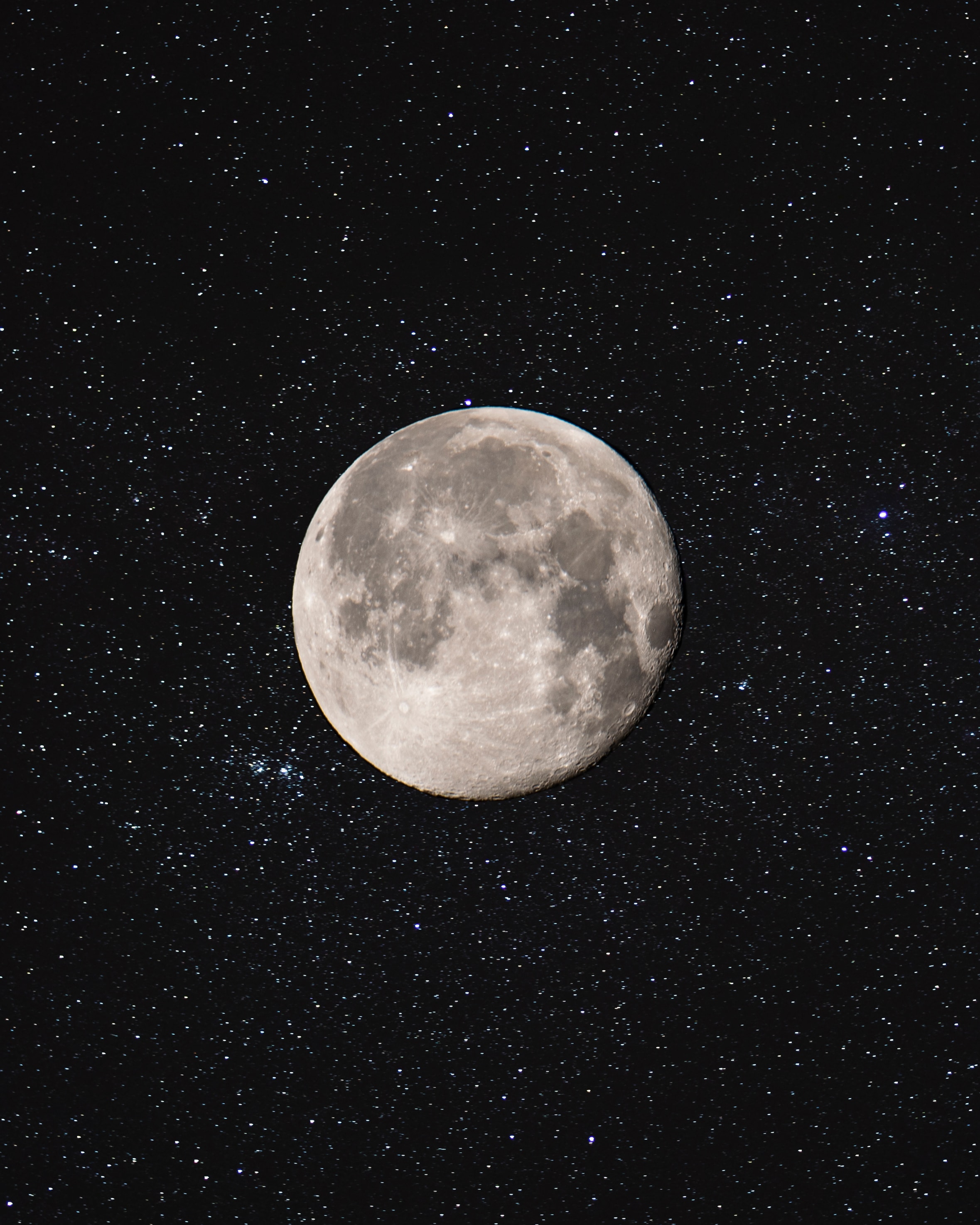 open space, astronomy, moon, universe, stars Phone Background