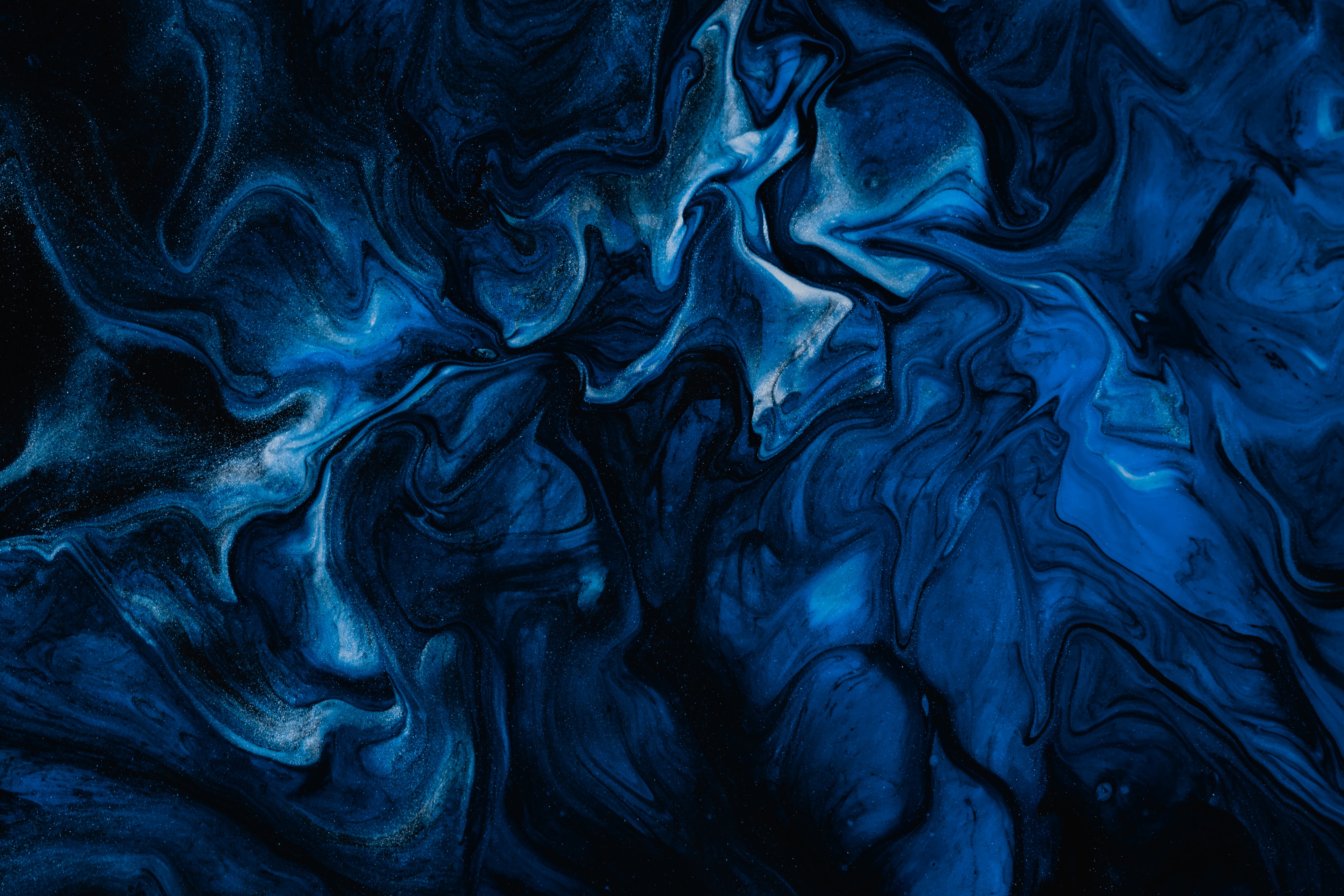 liquid, abstract, blue, divorces, paint download HD wallpaper