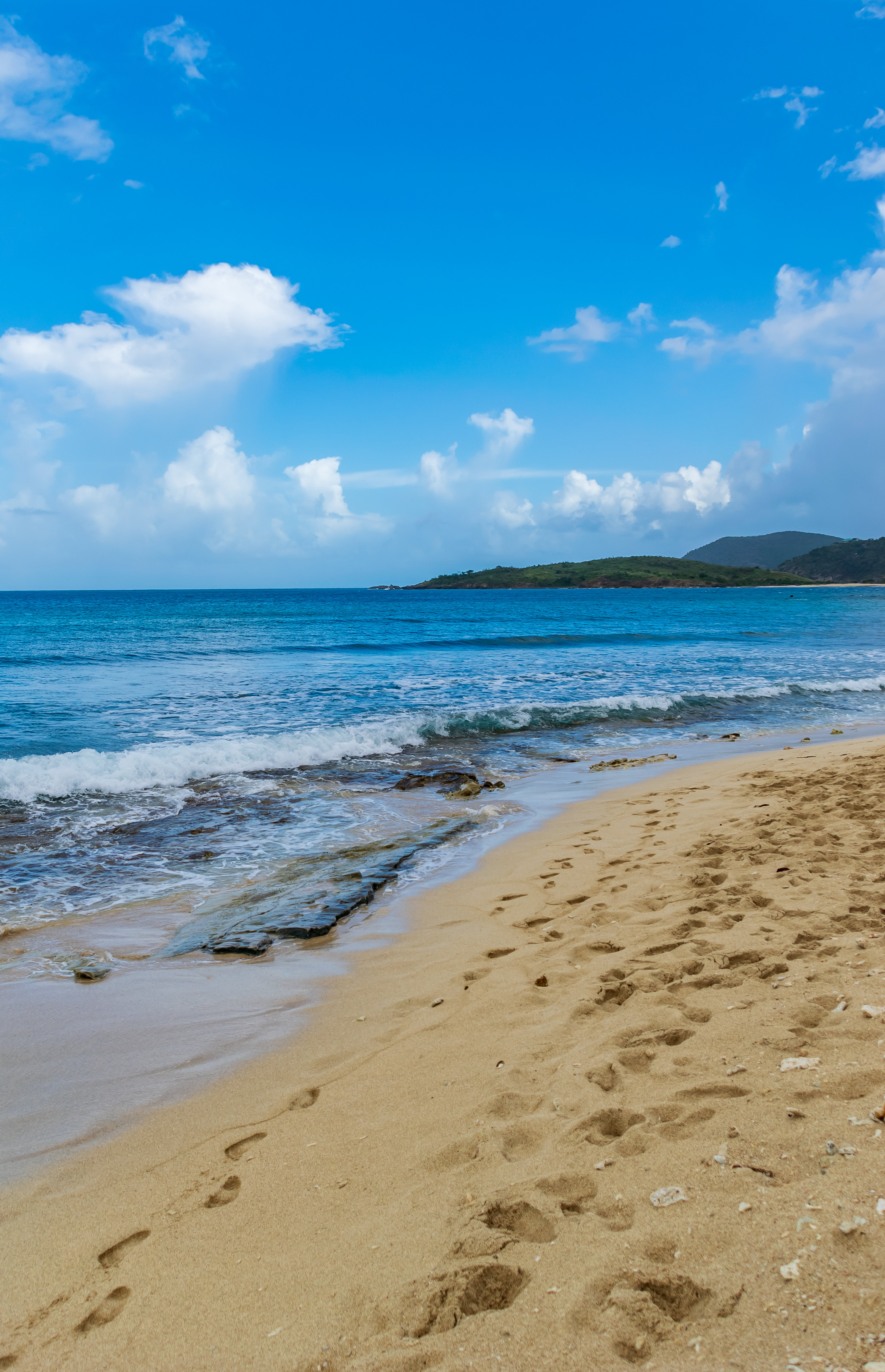 iPhone background shore, coast, sand, beach
