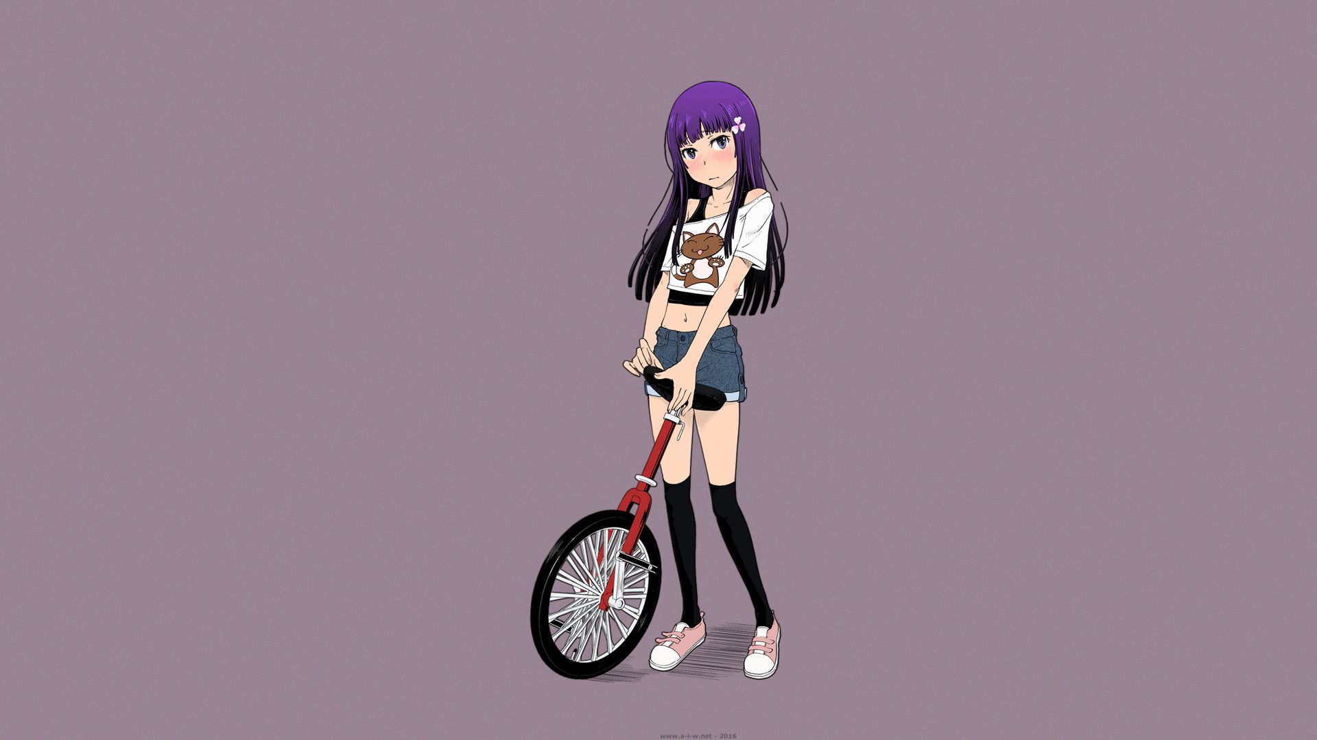 Фон с Bike anime