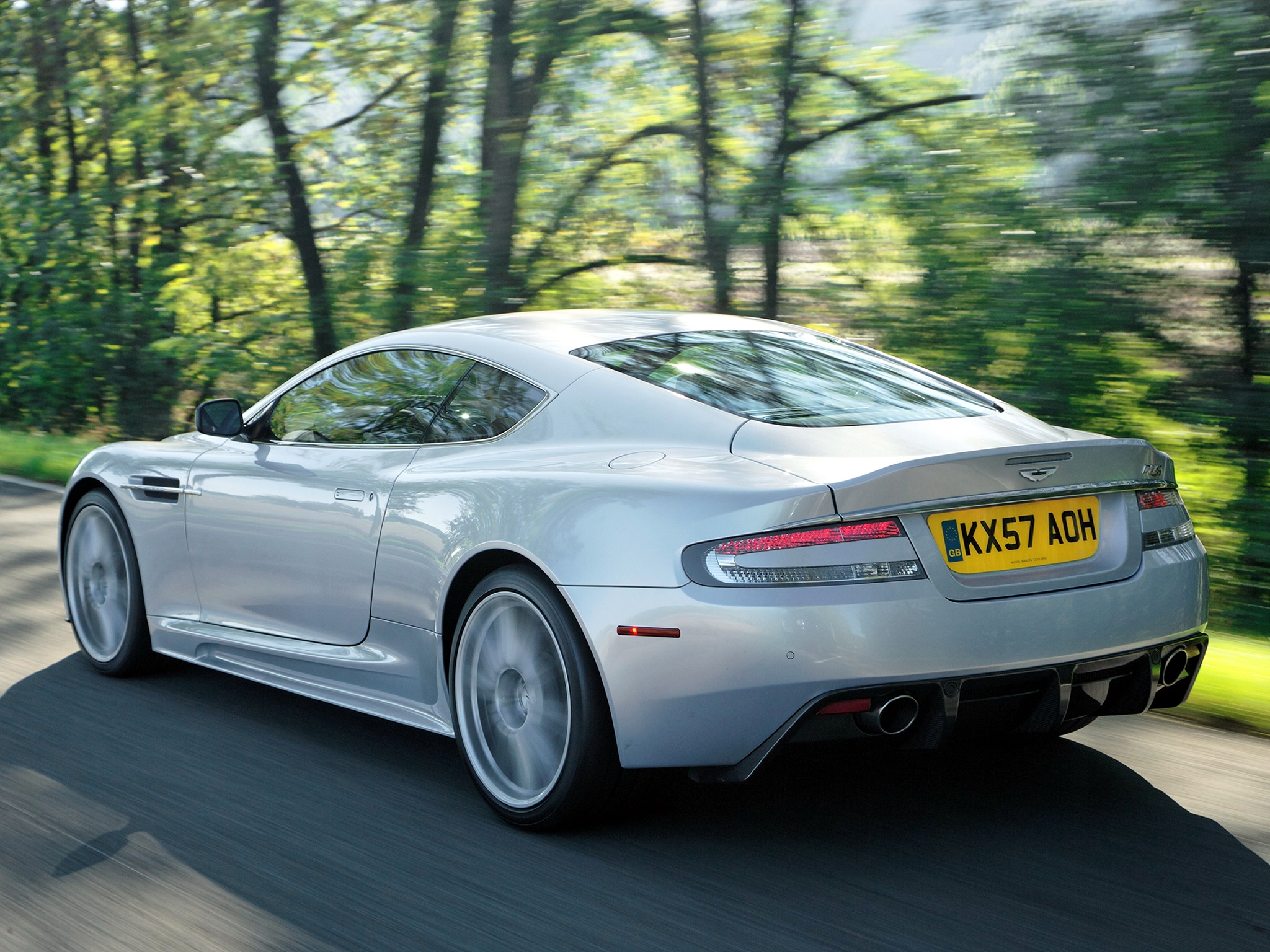auto, nature, aston martin, cars, white, rear view, back view, dbs, 2008 cell phone wallpapers
