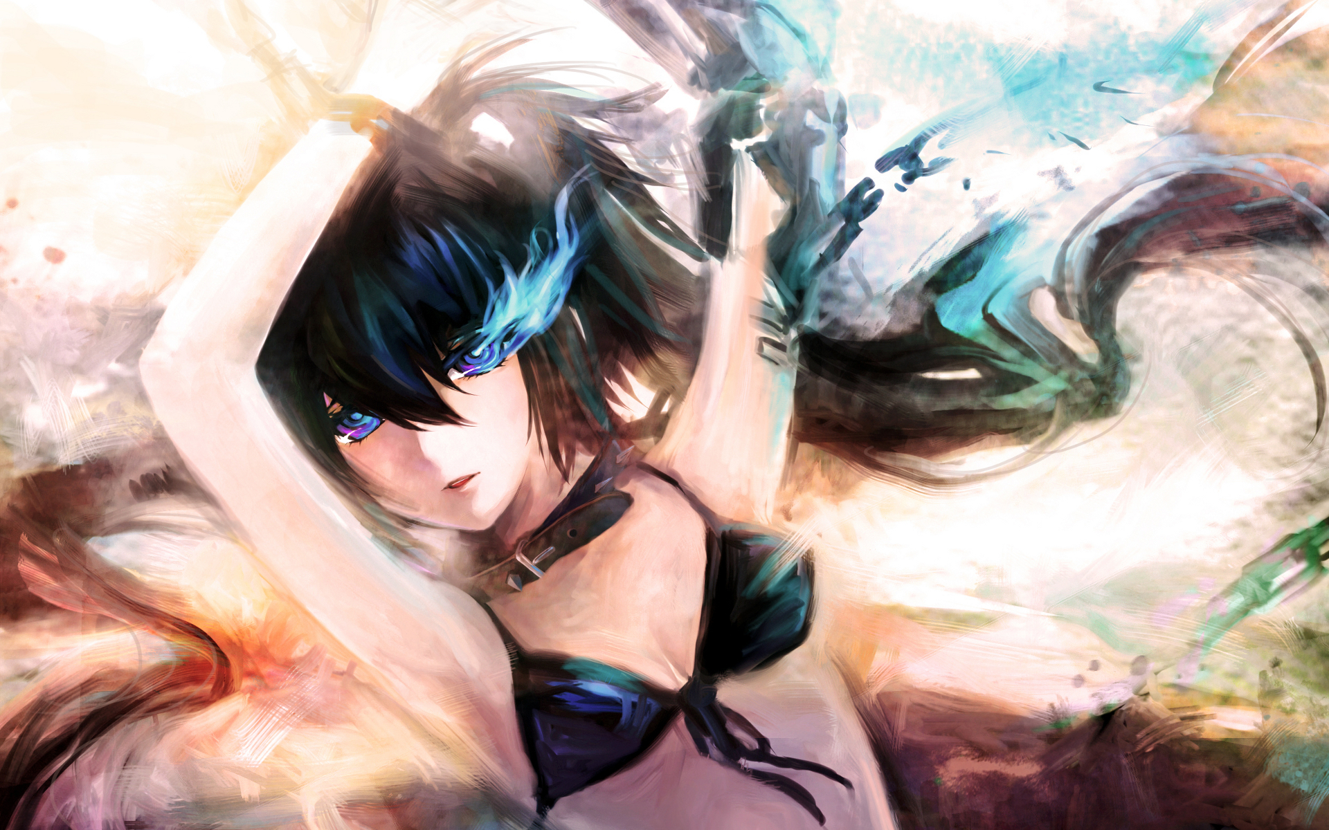 anime, black rock shooter for android