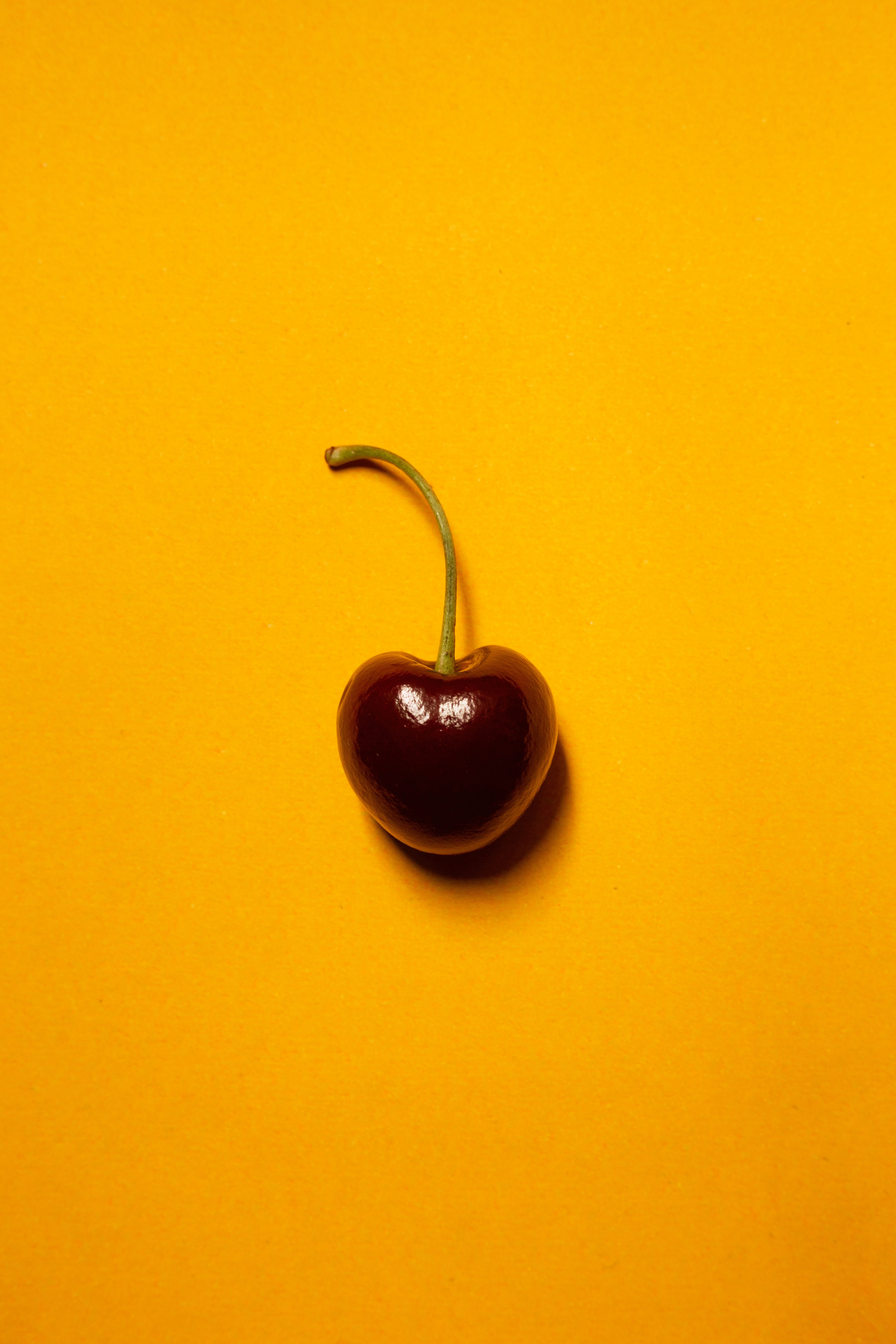 Desktop Backgrounds Cherry minimalism, red, berry, food