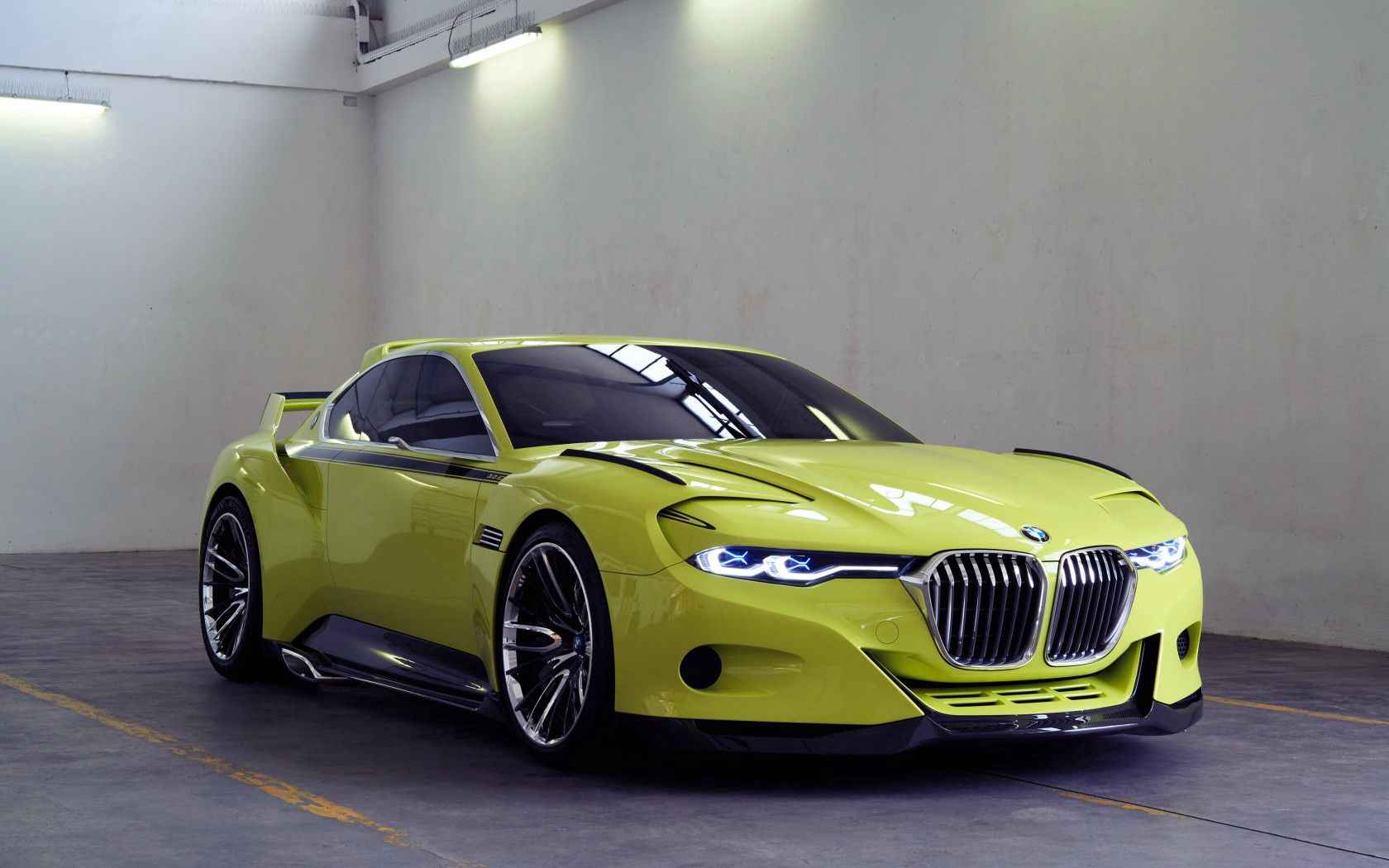 side view, cars, bmw, csl, hommage Full HD