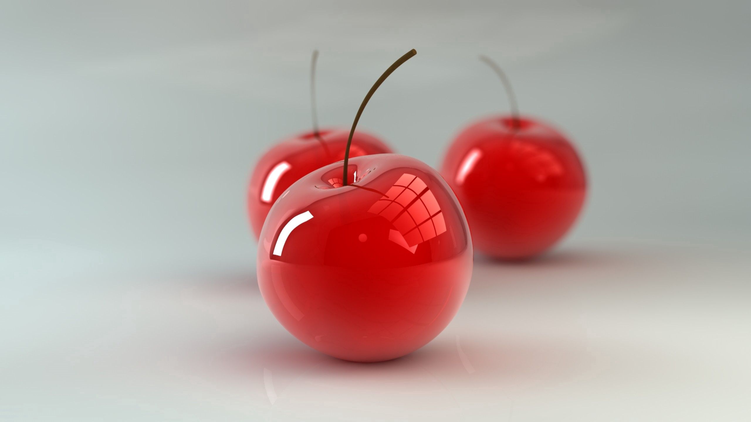 cherry, 3d, berry Smartphone Background