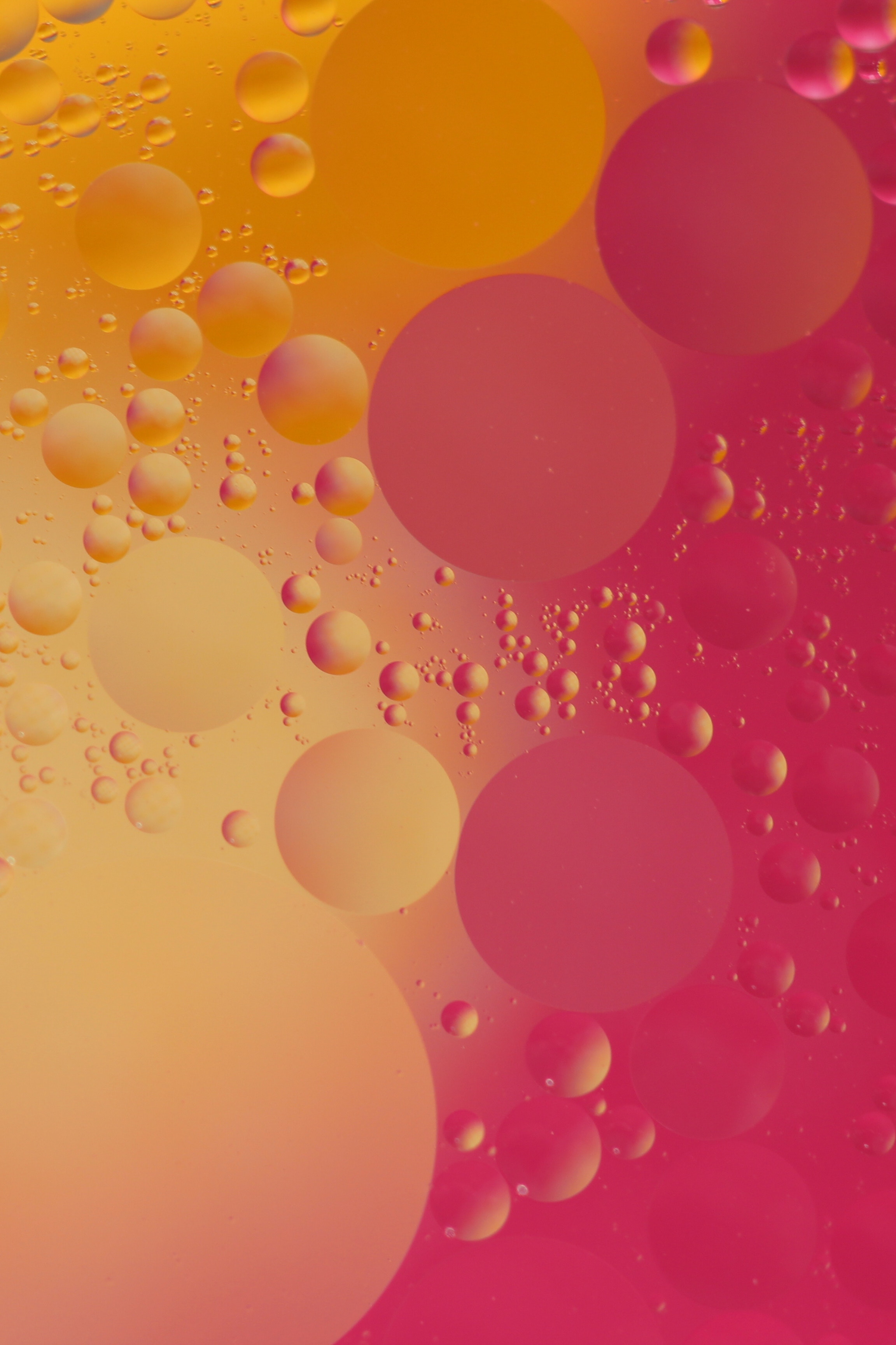 104740 Hintergrundbilder und Bubbles Bilder auf dem Desktop. Laden Sie abstrakt, bubbles, rosa, gelb, rot, kreise, die form, form Bildschirmschoner kostenlos auf den PC herunter