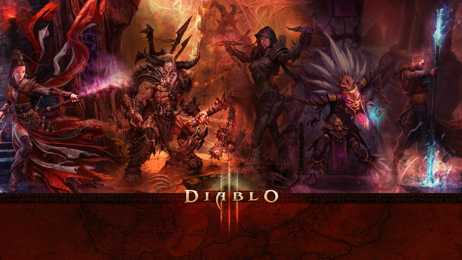 Diablo 3 обои на телефон