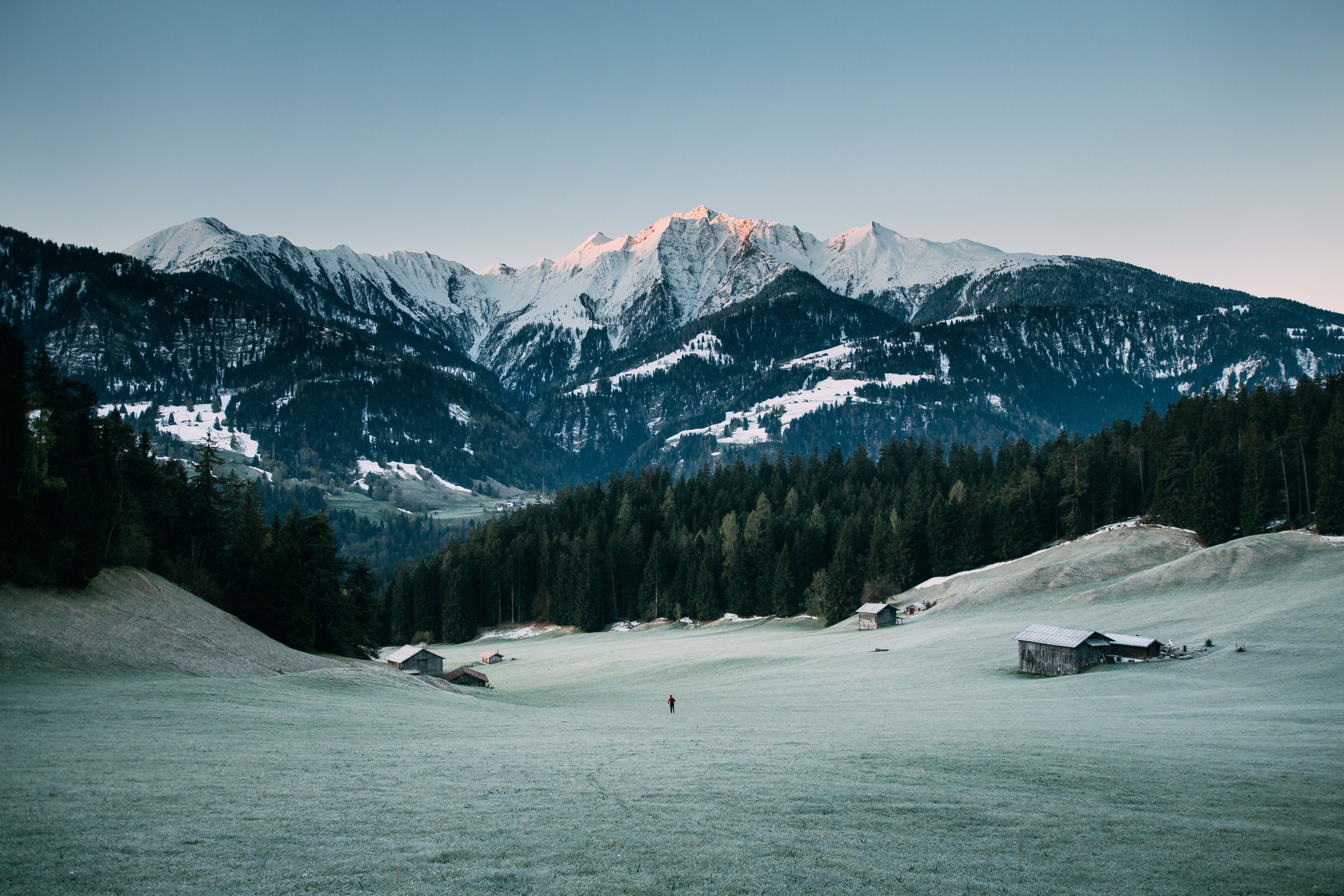 mountains, vertex, nature, snow, tops download HD wallpaper