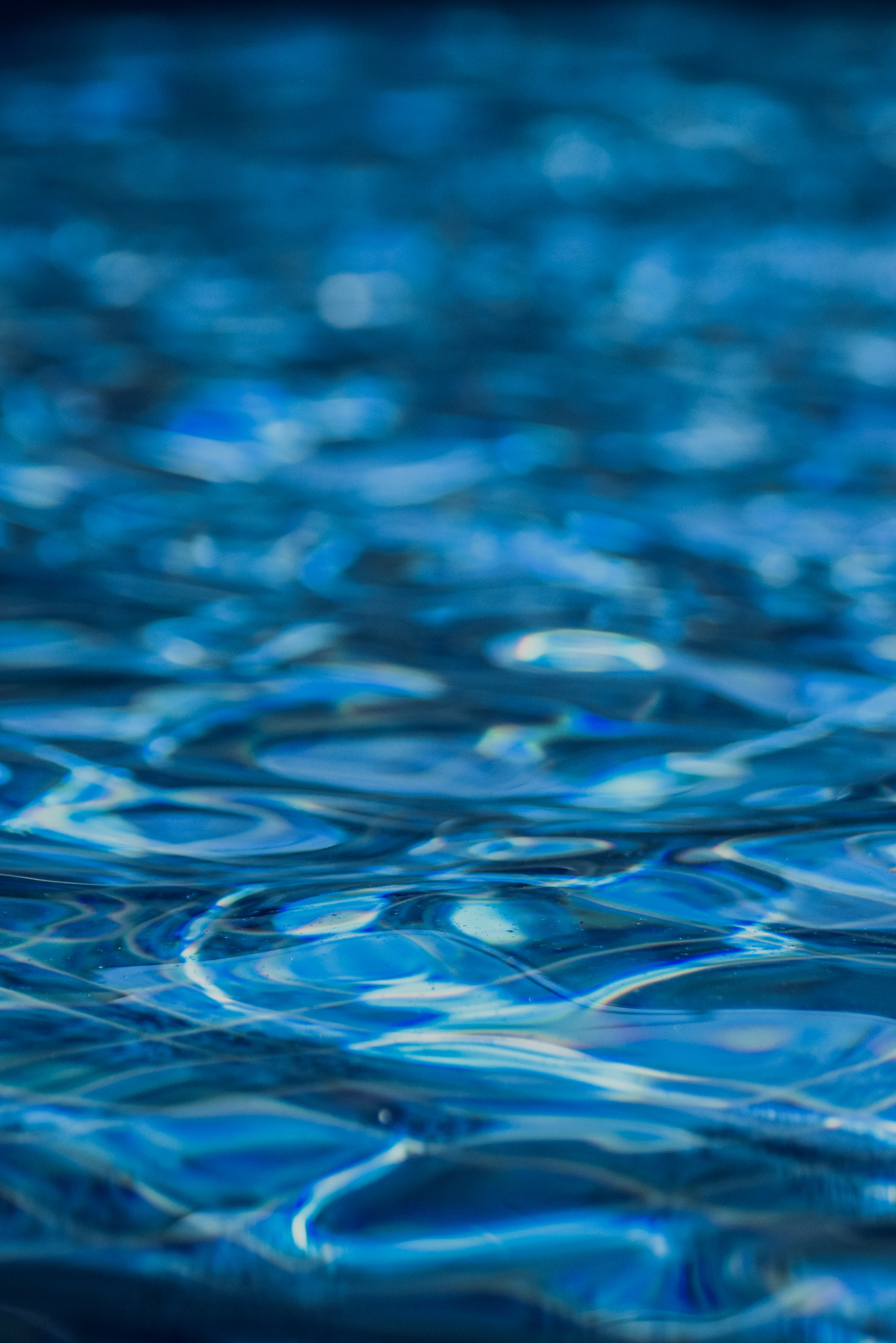 High Definition wallpaper macro, water surface, water, ripples