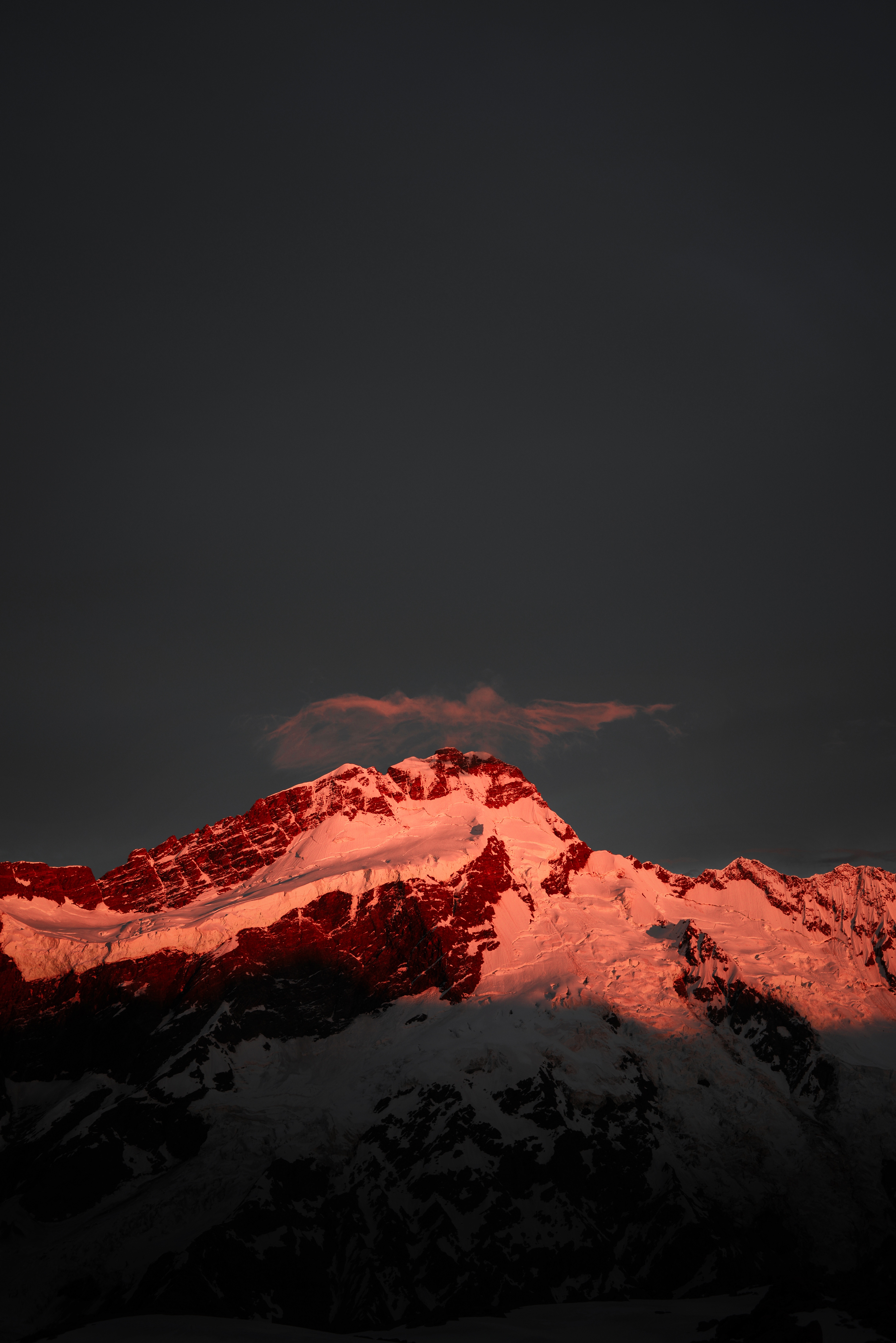 59520 Hintergrundbild herunterladen natur, berg, scheitel, nach oben, neuseeland, schneebedeckt, snowbound - Bildschirmschoner und Bilder kostenlos