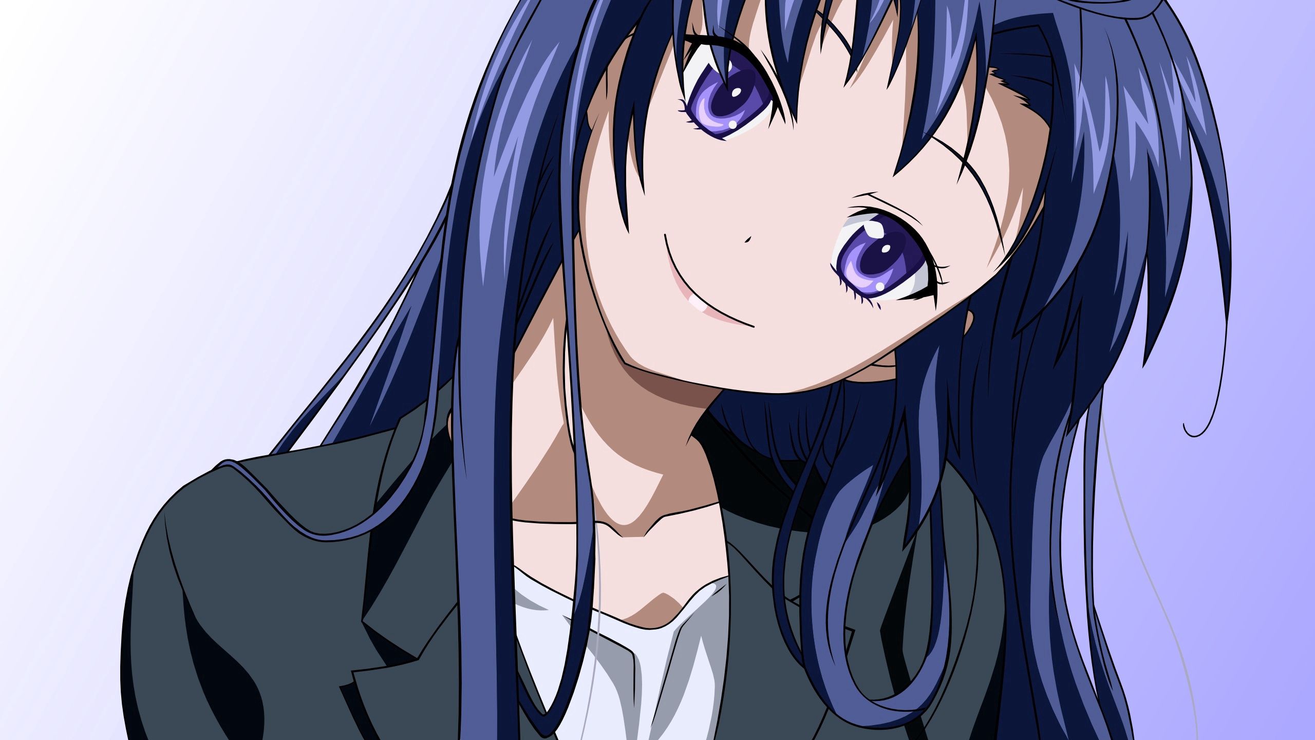 72110 Hintergrundbild herunterladen anime, mädchen, blau, haar - Bildschirmschoner und Bilder kostenlos