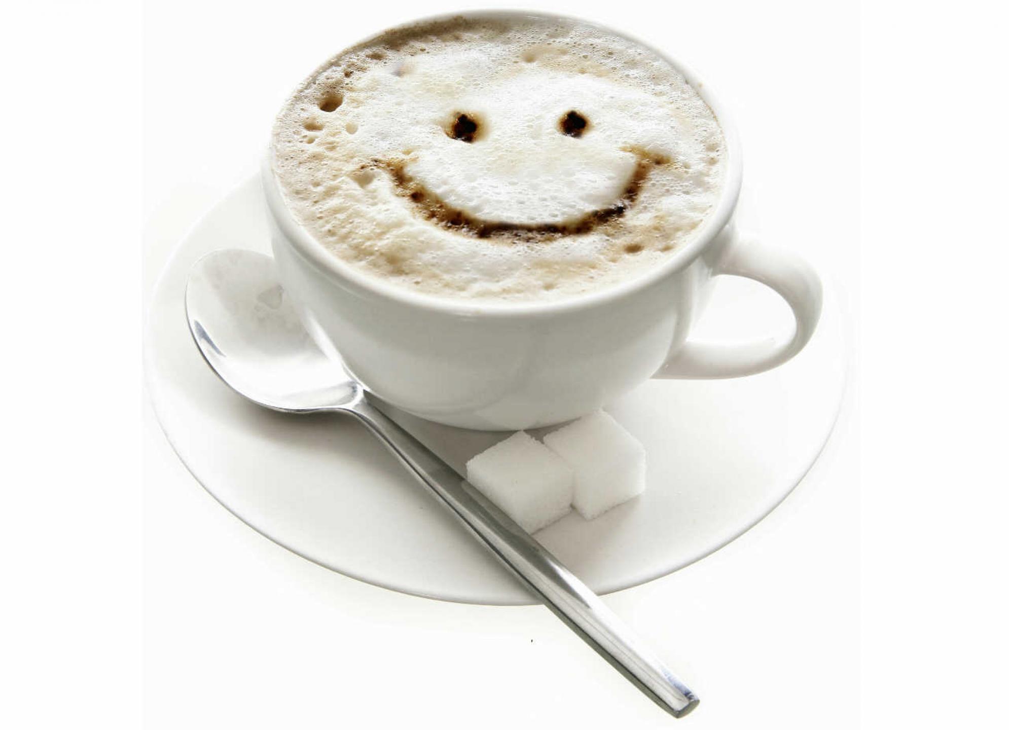 smiley, coffee, food HD wallpaper