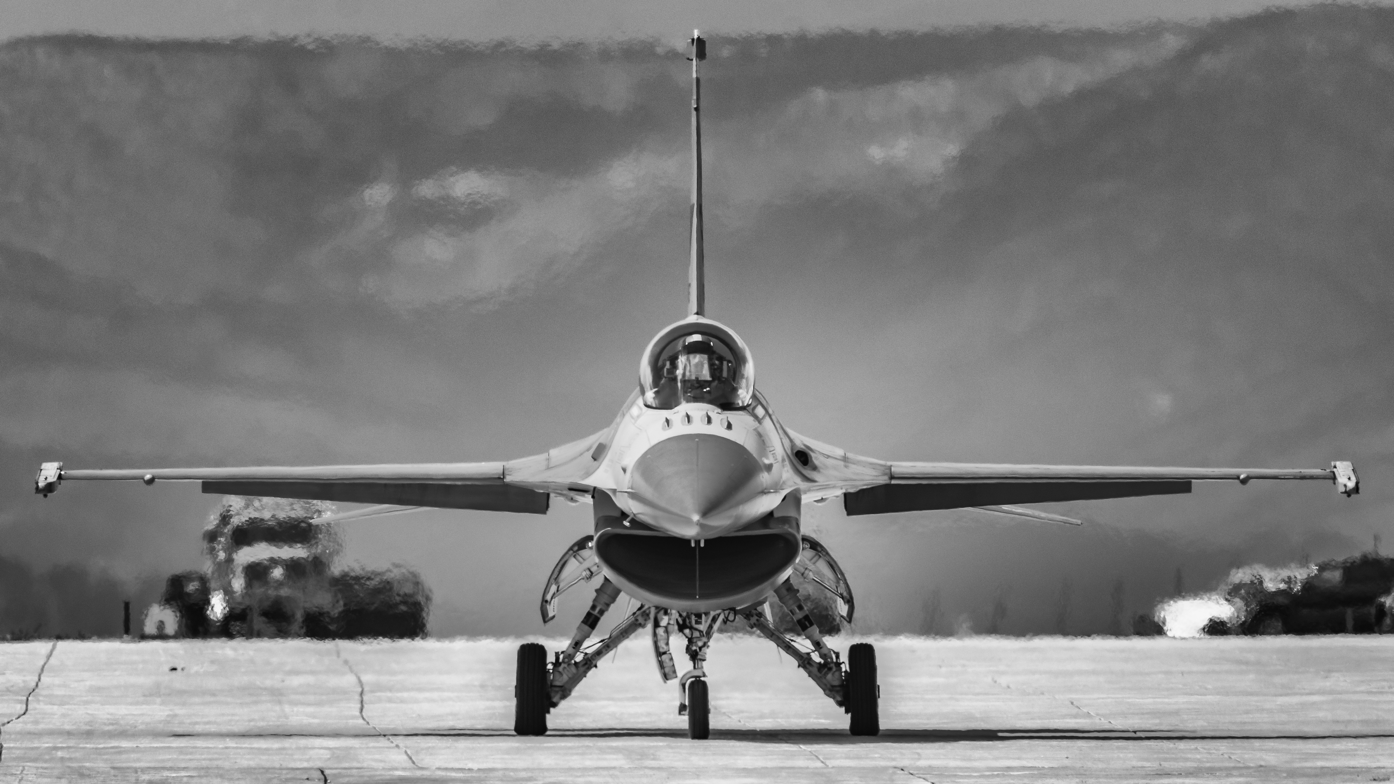 F16 истребитель
