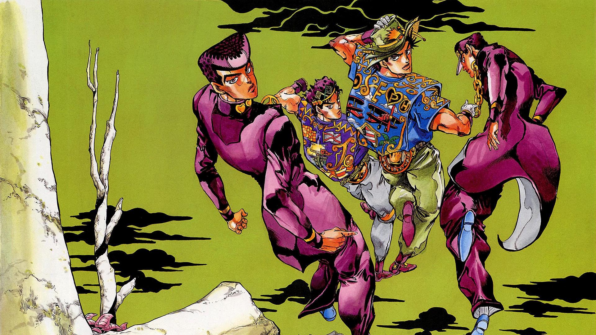 Hintergrundbild für Handys: Animes, Jojo No Kimyō Na Bōken, Josuke