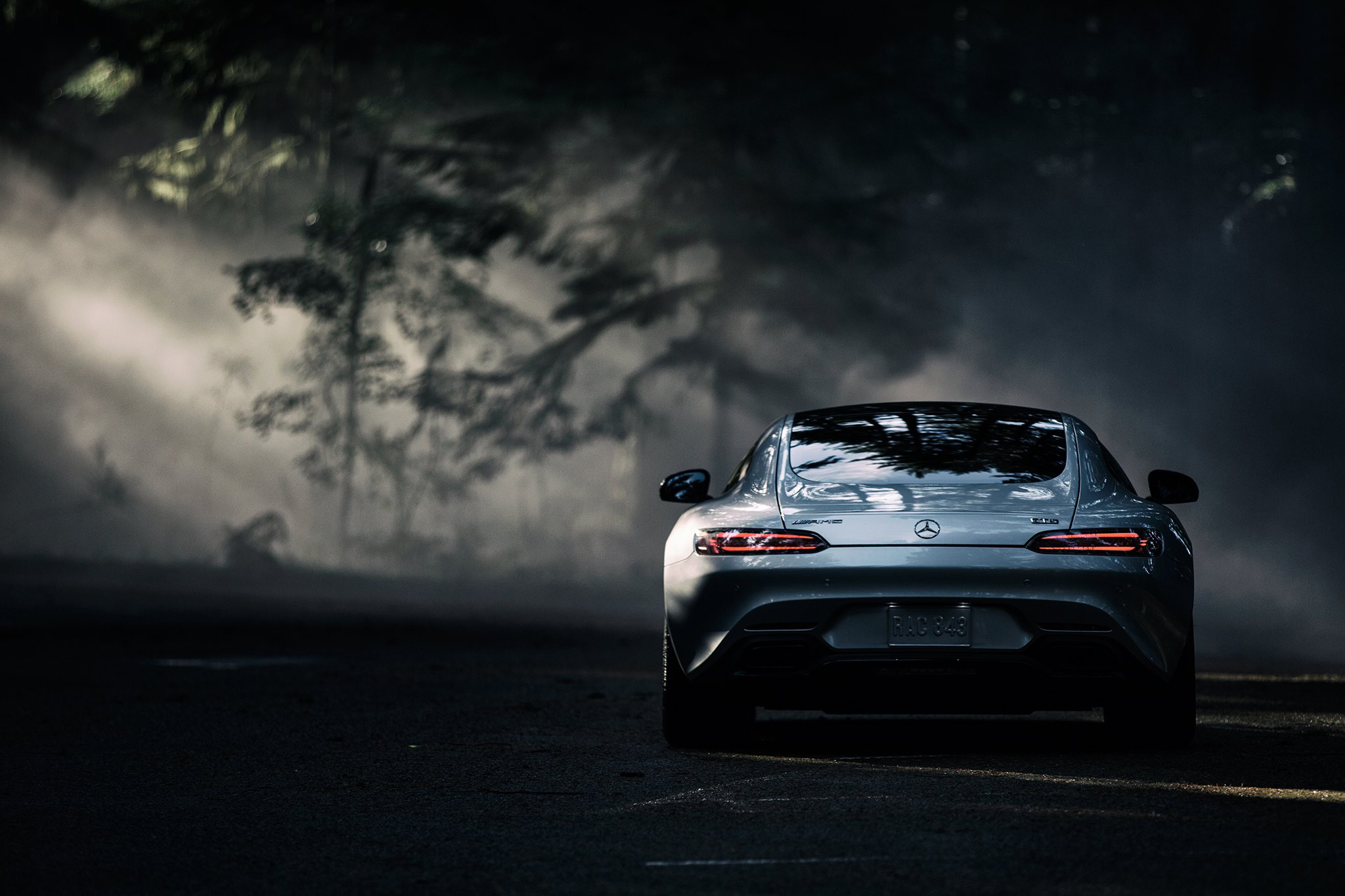 cars, mercedes benz, back view, amg, gt s, rear view, 2016 iphone wallpaper