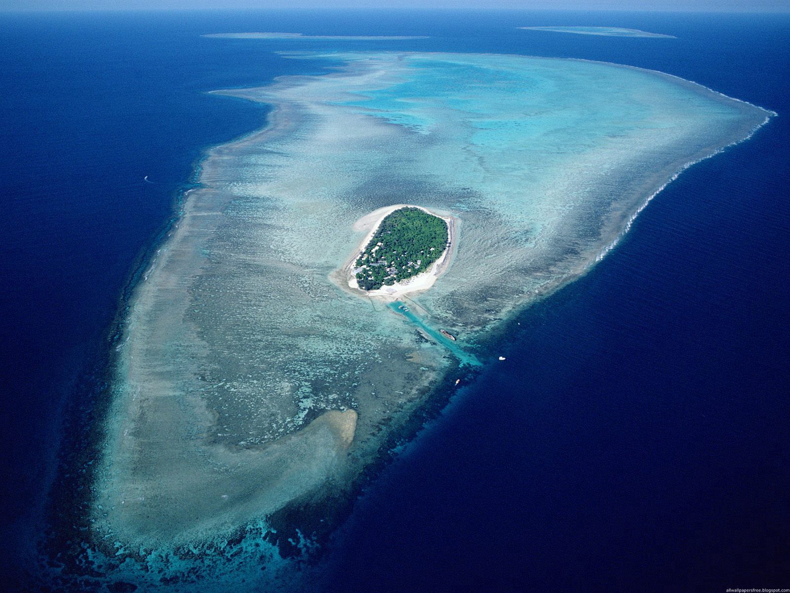 island, land, australia, shallow, sea, stranded, nature 4K