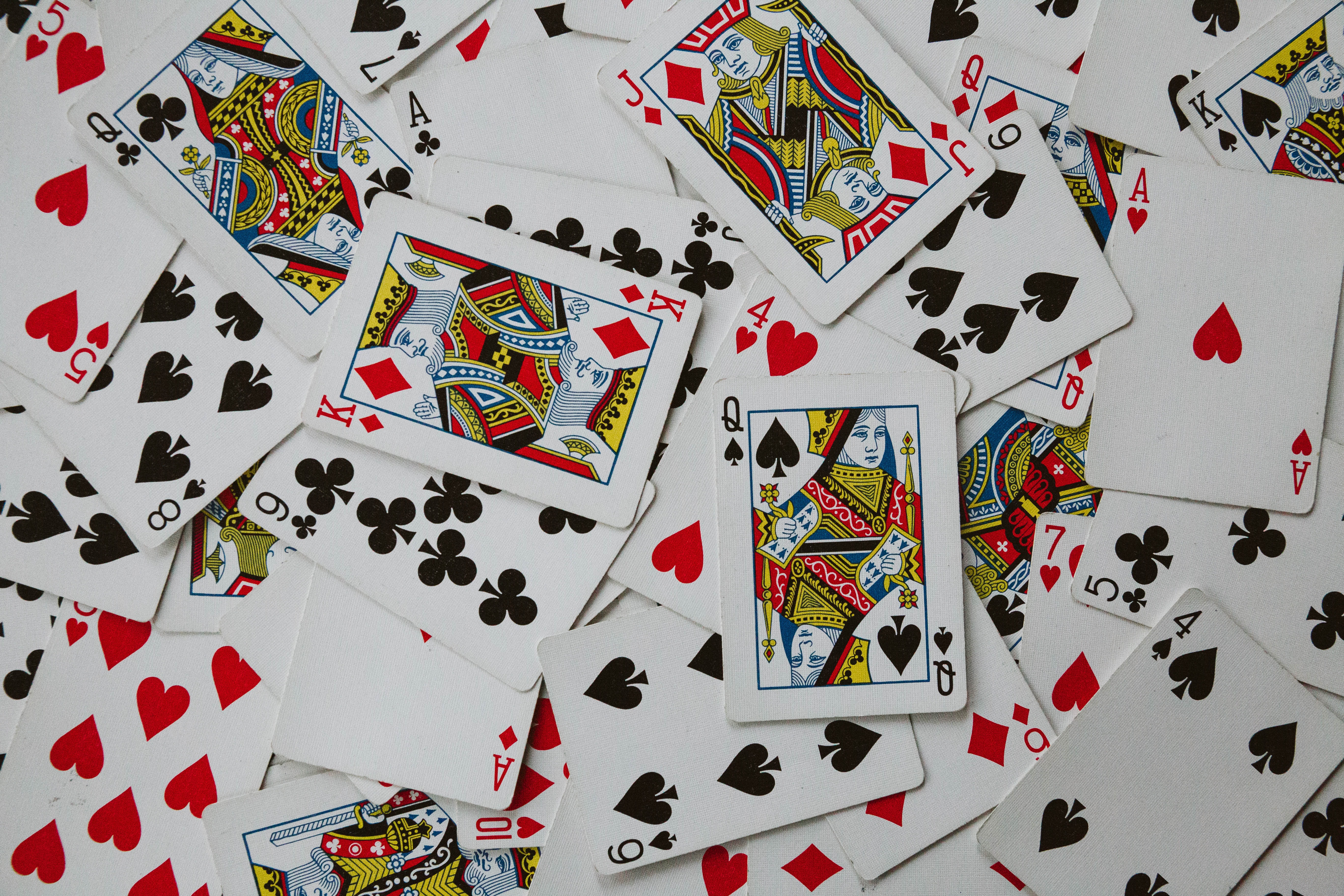 miscellanea, miscellaneous, pattern, playing cards, cards Full HD