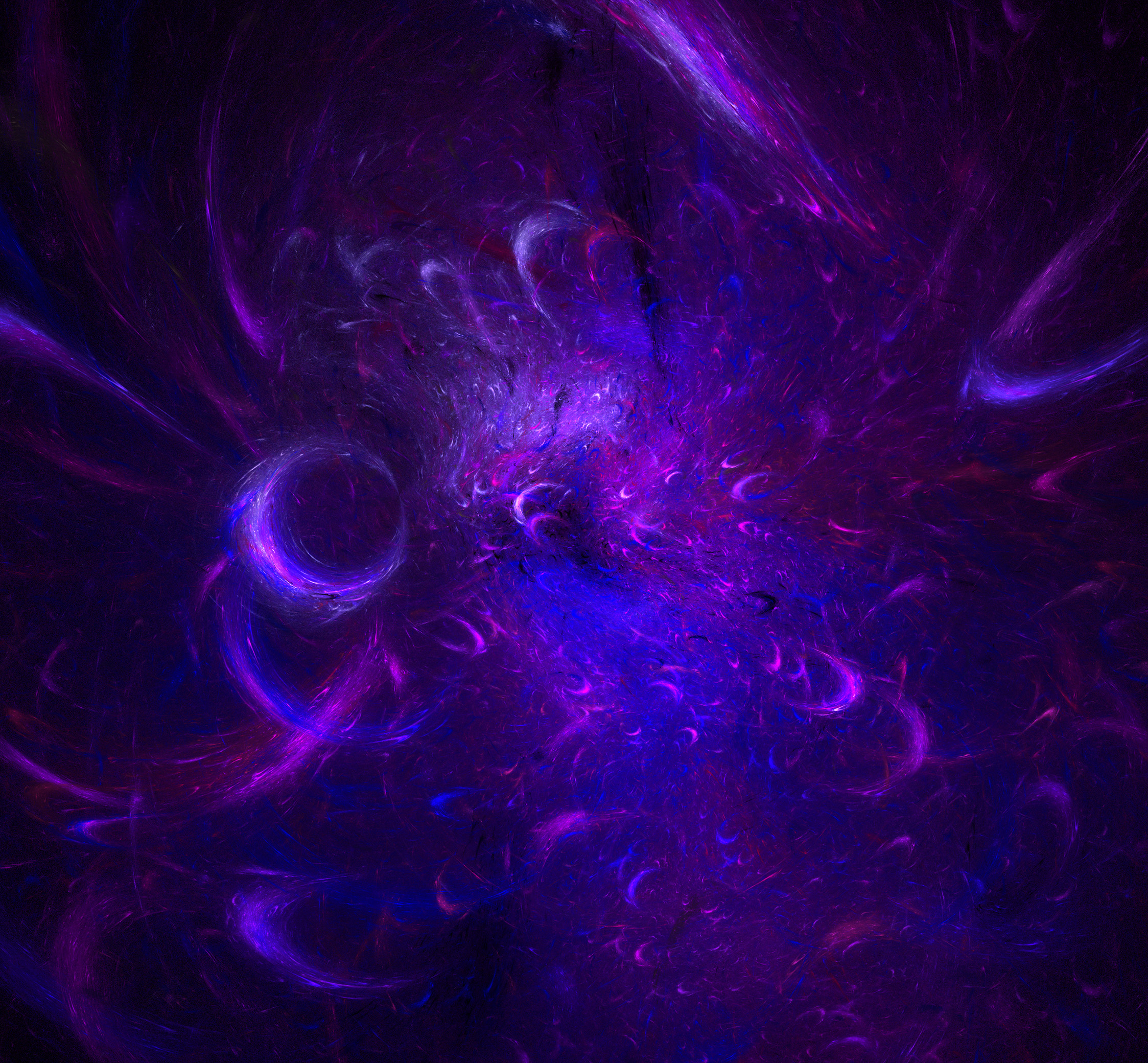 purple, abstract, violet, shine, brilliance, fractal, stains, spots 1080p