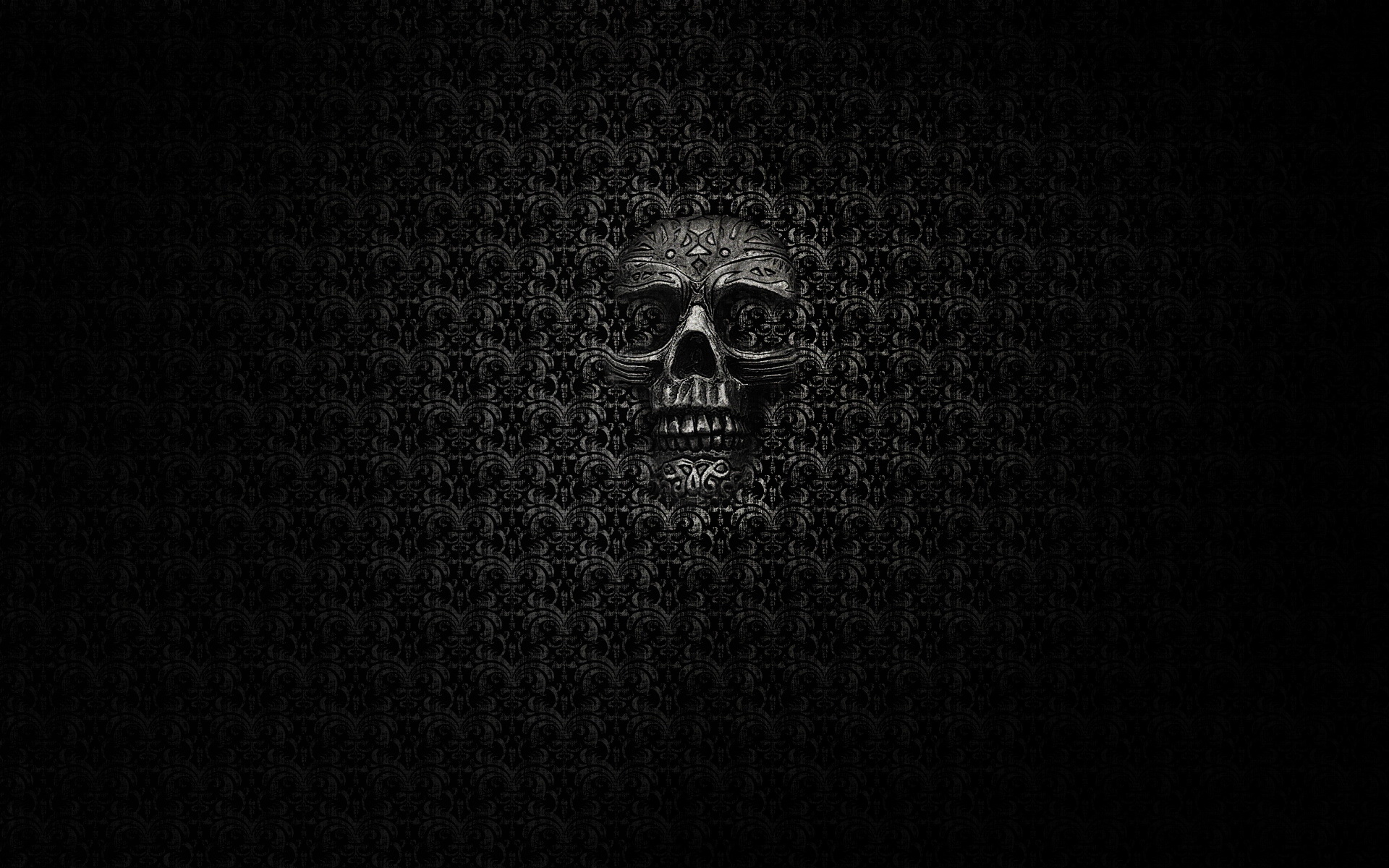 dark, skull Lock Screen Images