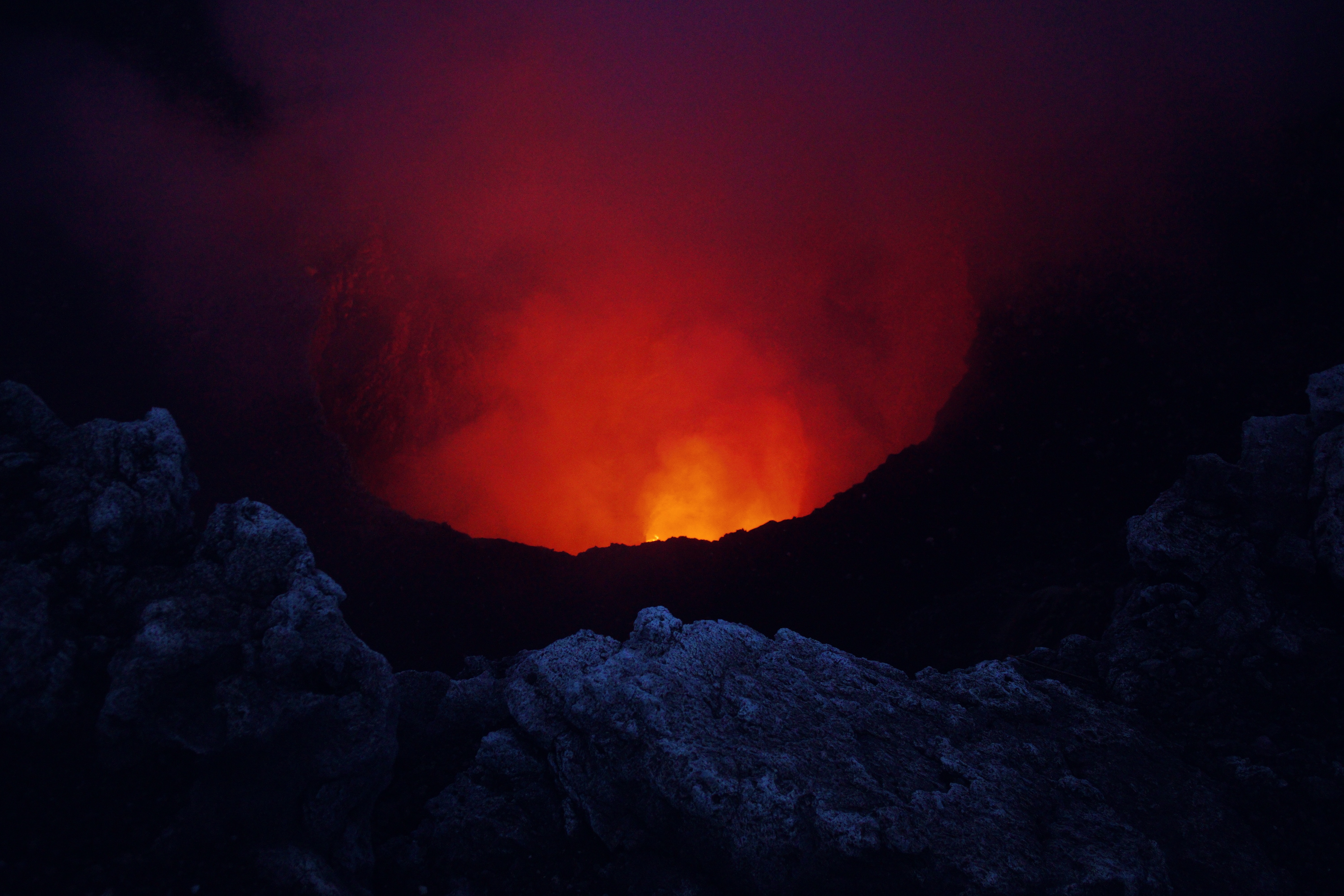 51611 Hintergrundbild herunterladen natur, masaya, vulkan, lava, nicaragua - Bildschirmschoner und Bilder kostenlos