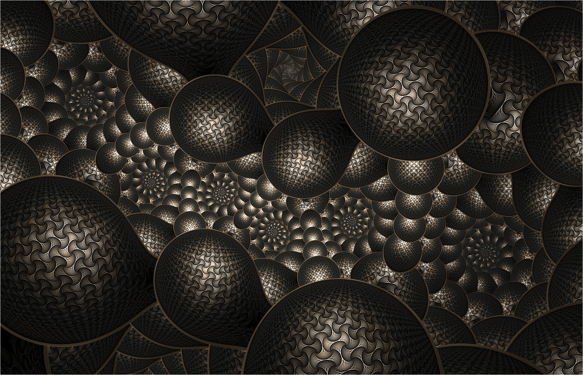 Grey background, balls, abstract 4K Wallpaper