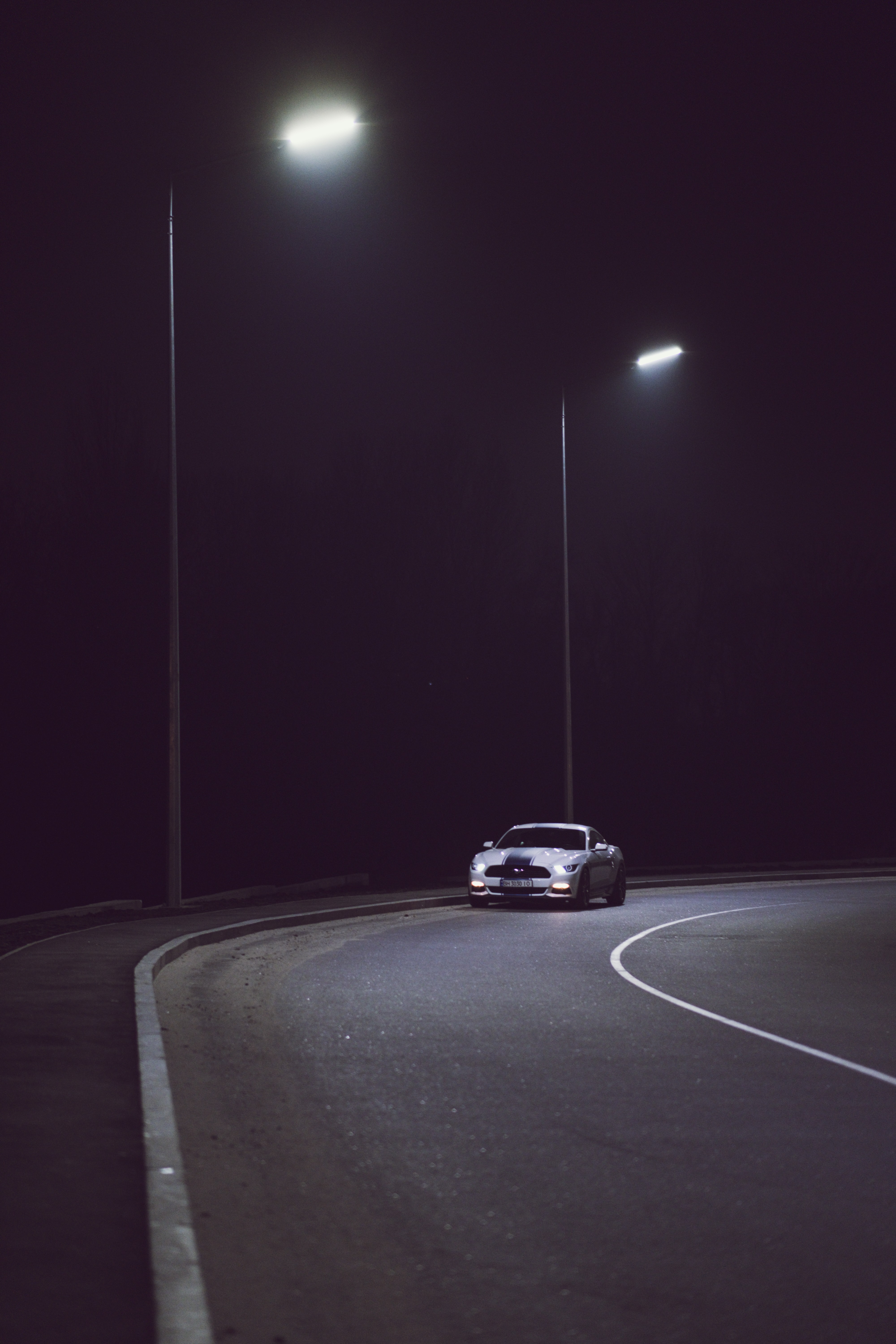 Mobile wallpaper: Road, Machine, Lantern, Car, Lamp, Cars, Night, 109392  download the picture for free.