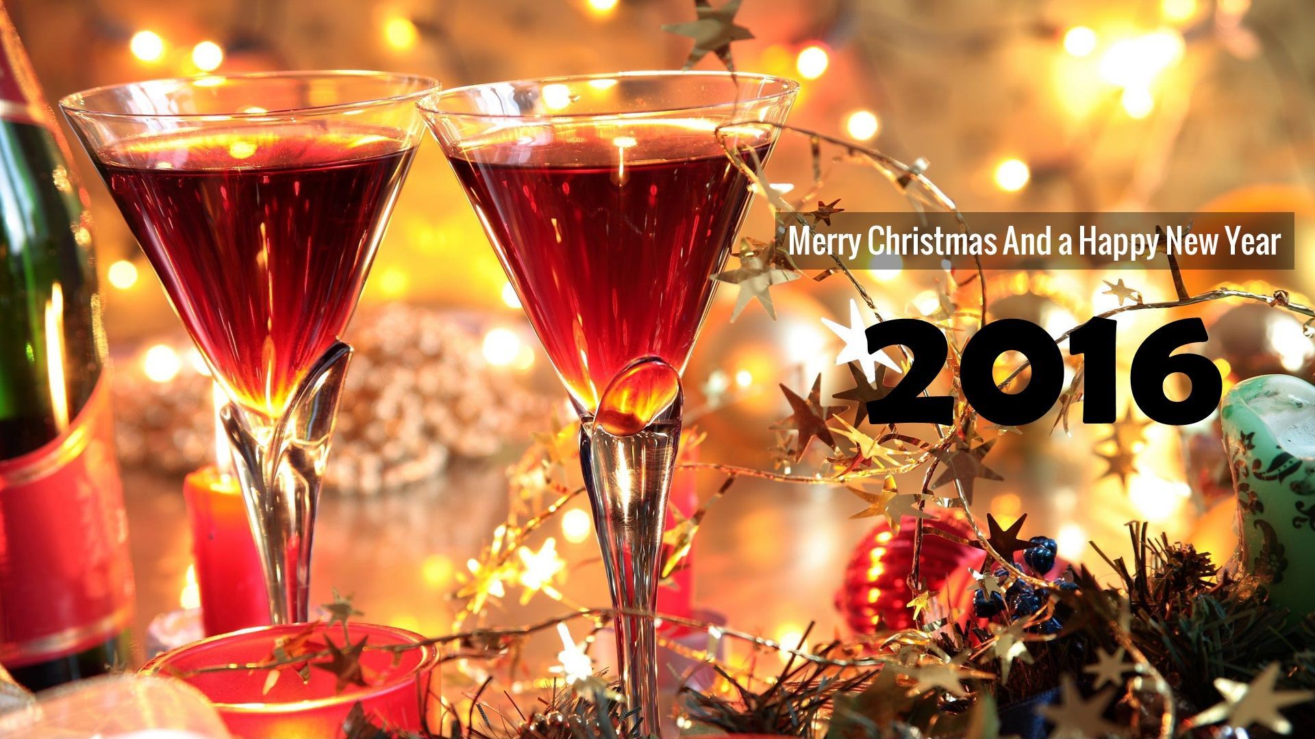 HD desktop wallpaper: New Year, Holiday, New Year 2016 download free  picture #729722